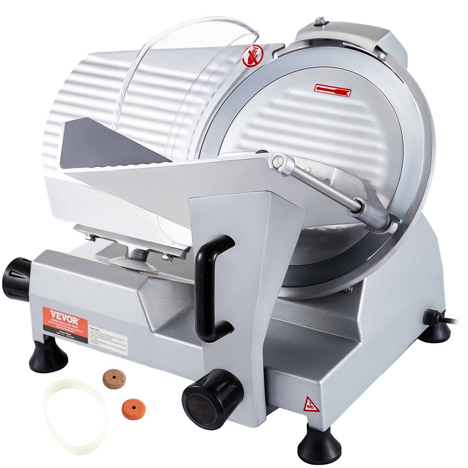 VEVOR 400-Speed Commercial/Residential Food Slicer (Aluminum Alloy Adc12) WED-250B3LWQPJ-V110 Sansujyuku sansujyuku.com