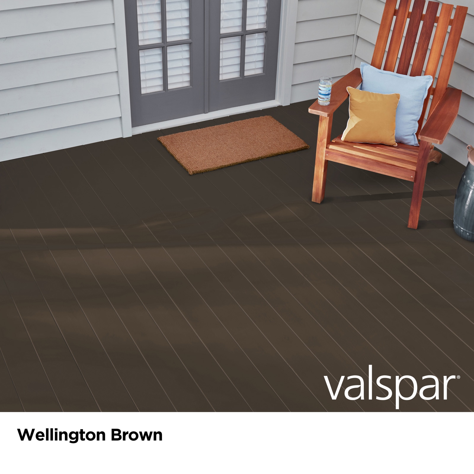Valspar WLLNGTN BRWN-1028090 Exterior-Stains-Sealors - View #9