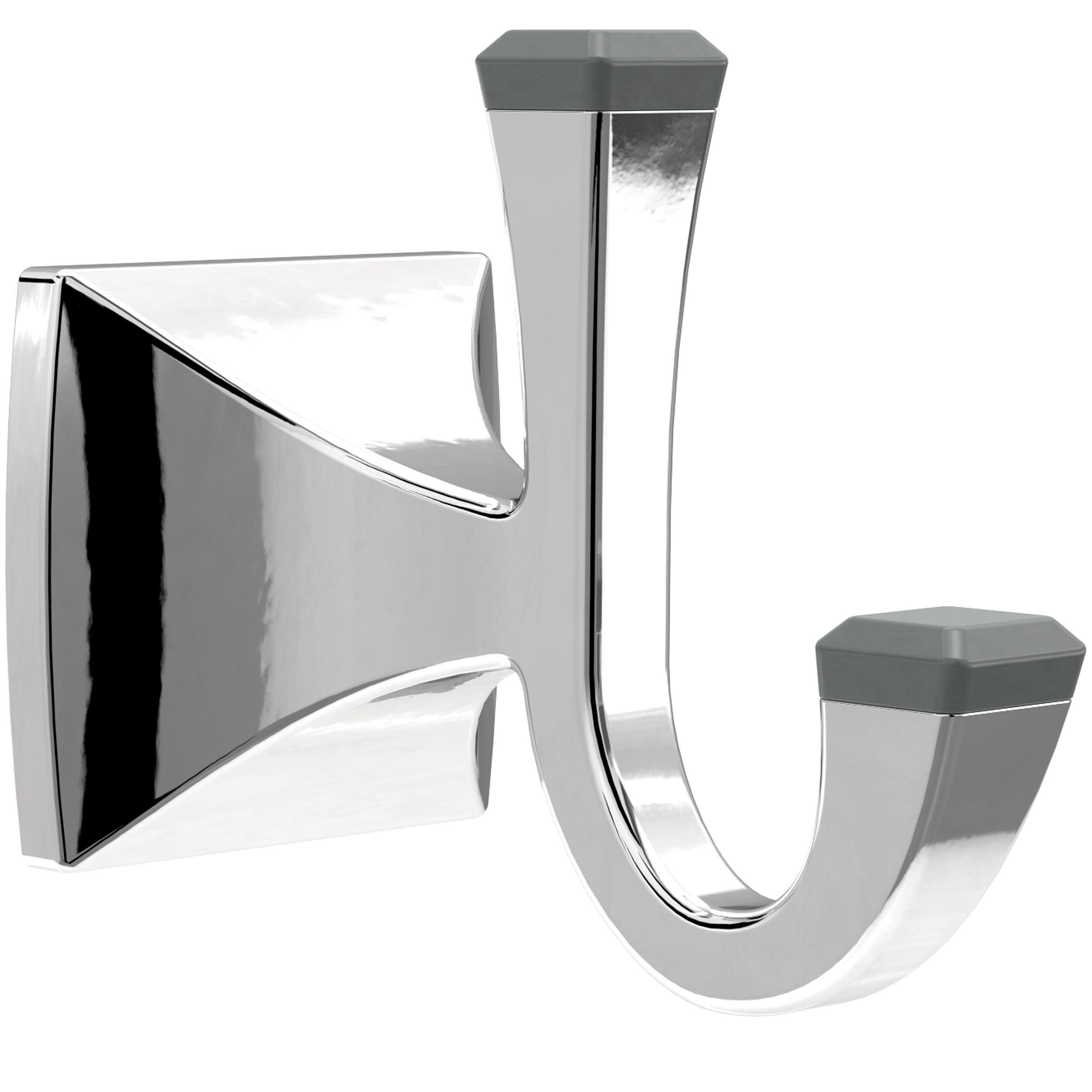 Delta Lacey Polished Chrome Single -Hook Wall-mount Towel Hook