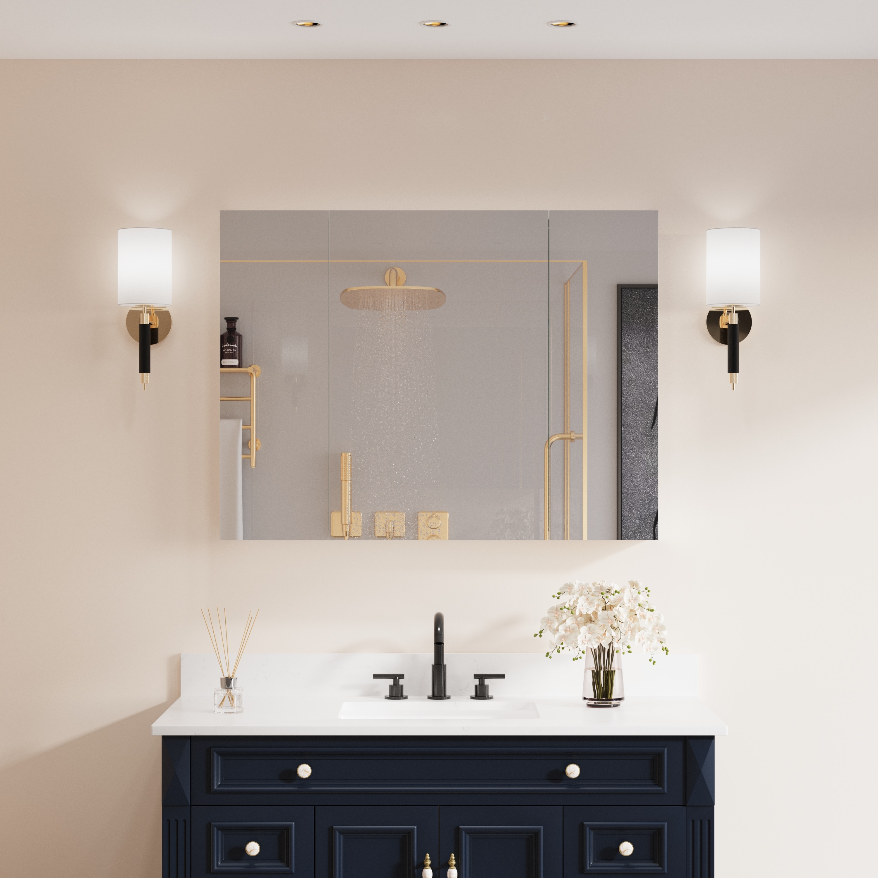 Forclover ASM-JG232H Bathroom-Medicine-Cabinets - View #2