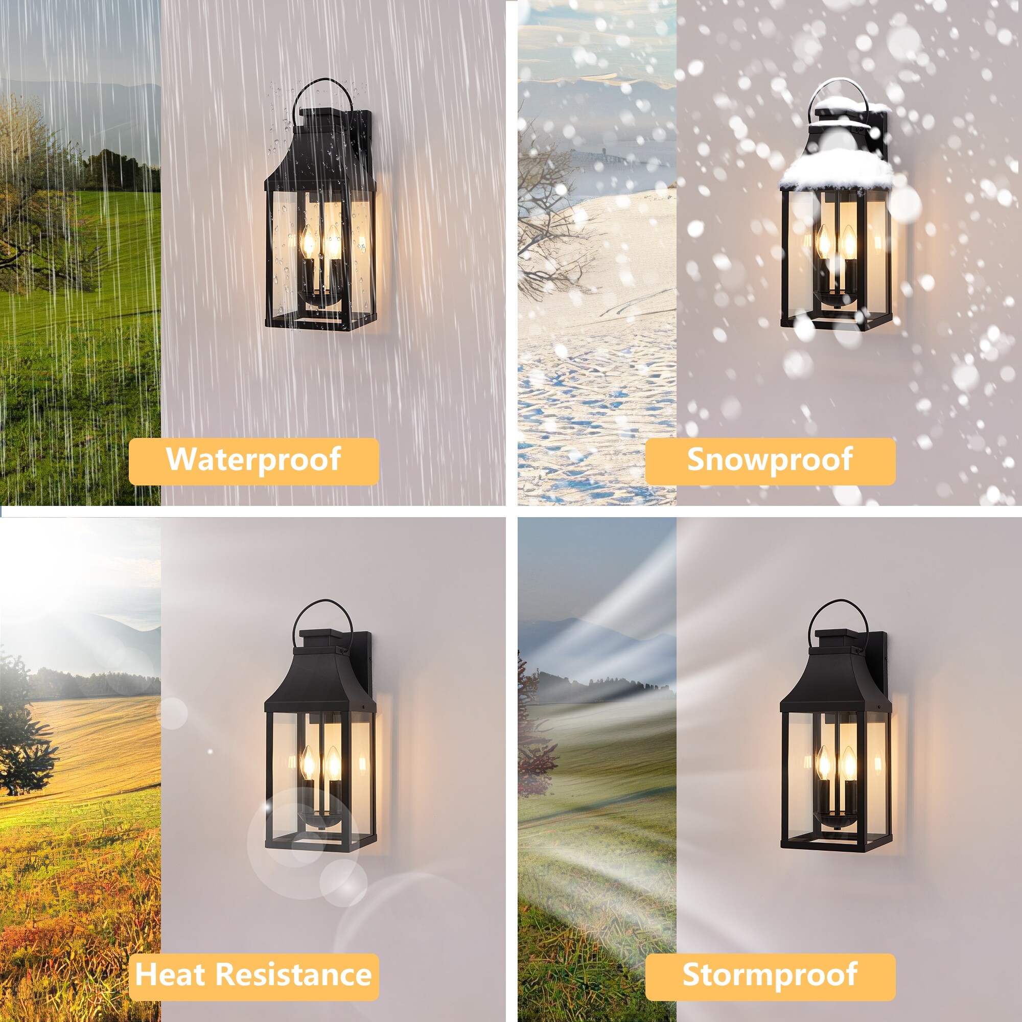 Dexmalle W2312P409019 Outdoor-Wall-Lighting - View #2