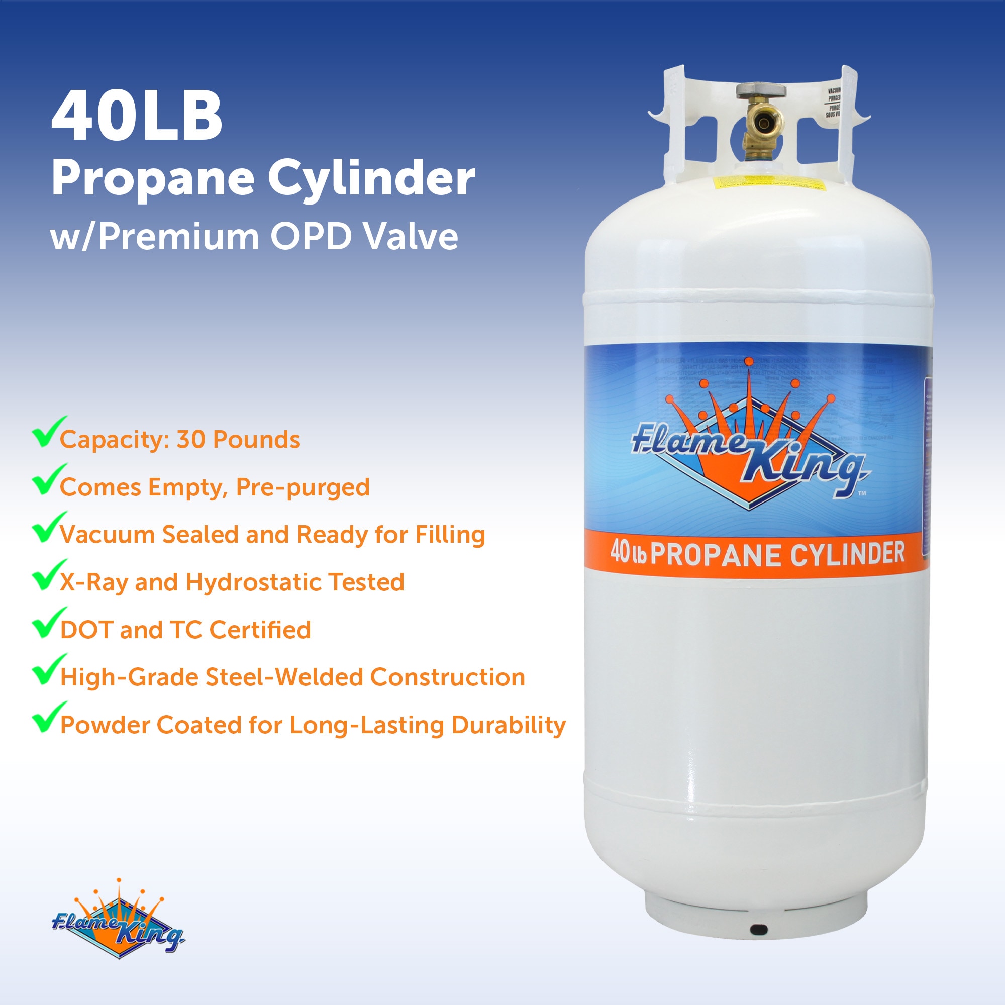 Flame King YSN401 Propane-Tanks-Accy - View #3