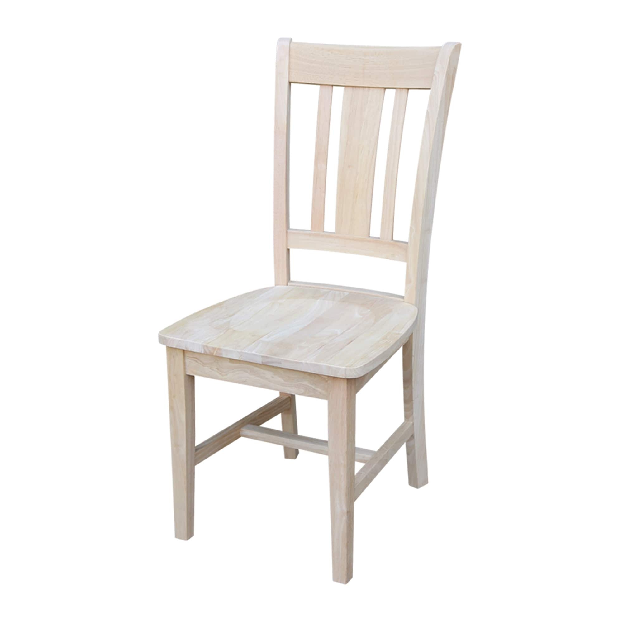 unfinished dining chairs set of 4