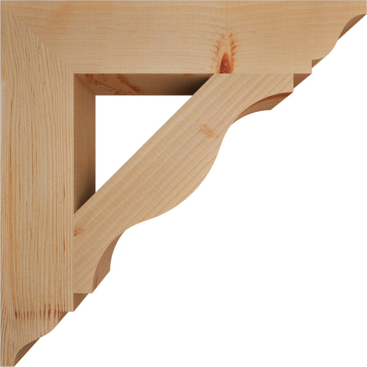 Ekena Millwork BKT04X20X20FST01SDF Exterior-Brackets-Braces - View #3