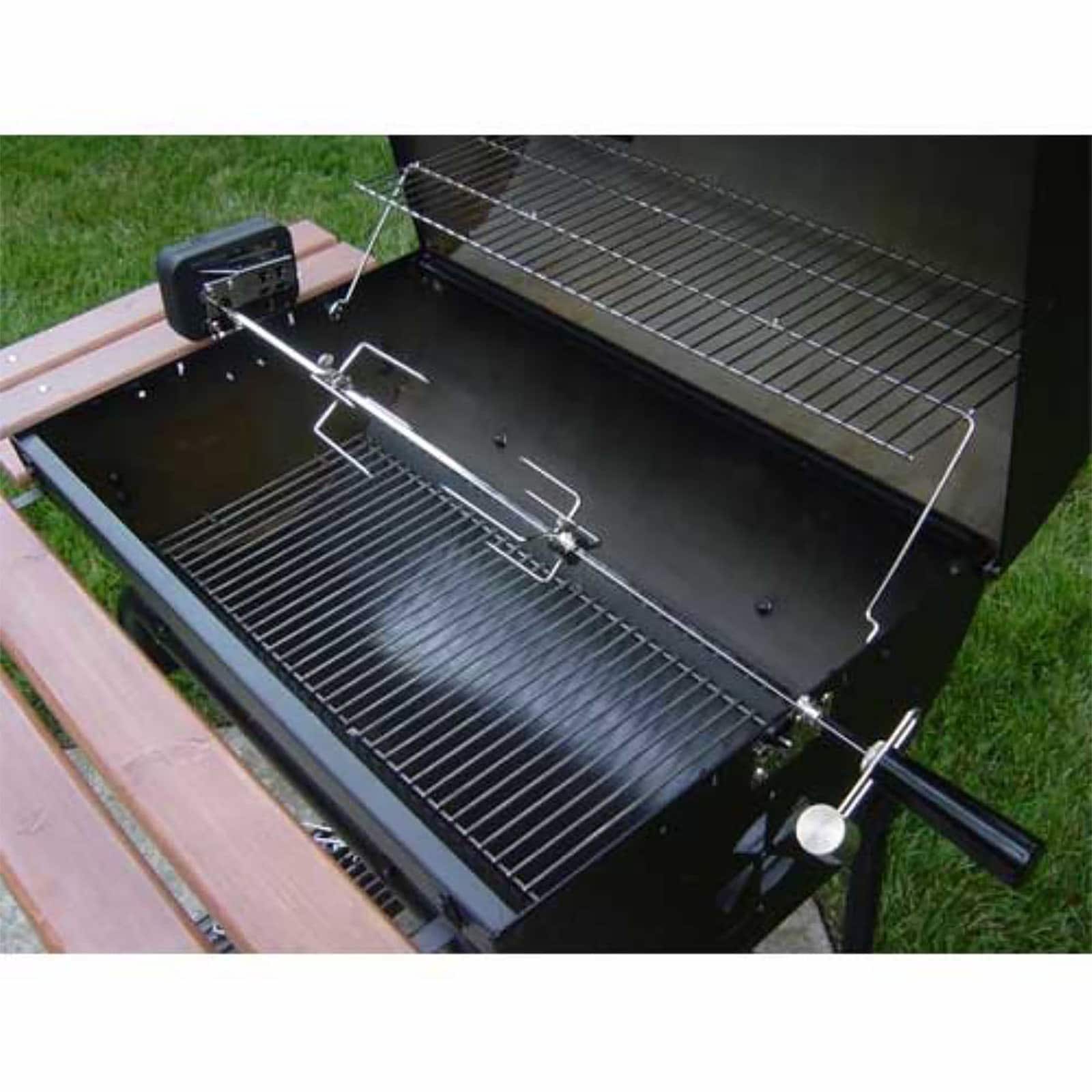 HARDT DUAL FUNCTION NATURAL GAS/ CHARCOAL COMMERCIAL ROTISSERIE MODEL BLAZE  (CAPACITY 40 CHICKENS) - OBR Equipment