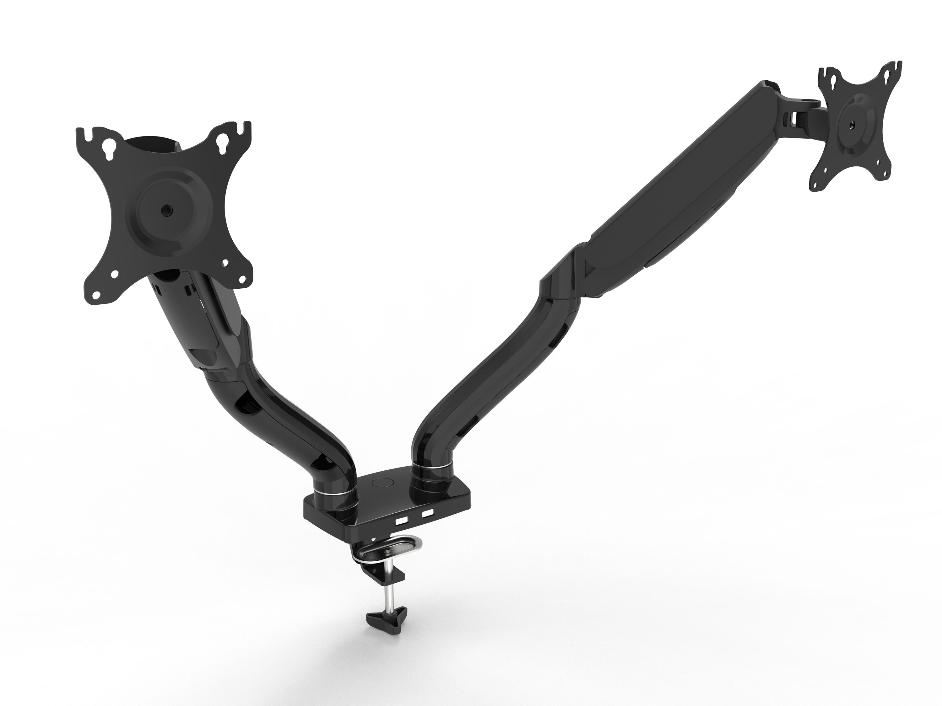 Uncaged Ergonomics MM2-B 20-in Black Modern/Contemporary Computer desk
