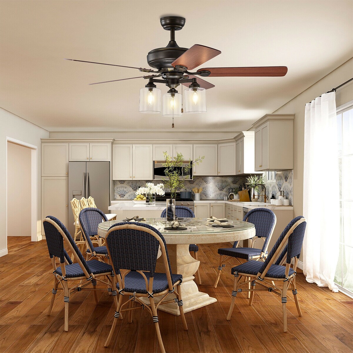 WELLFOR DZJ24571US Ceiling-Fans - View #11