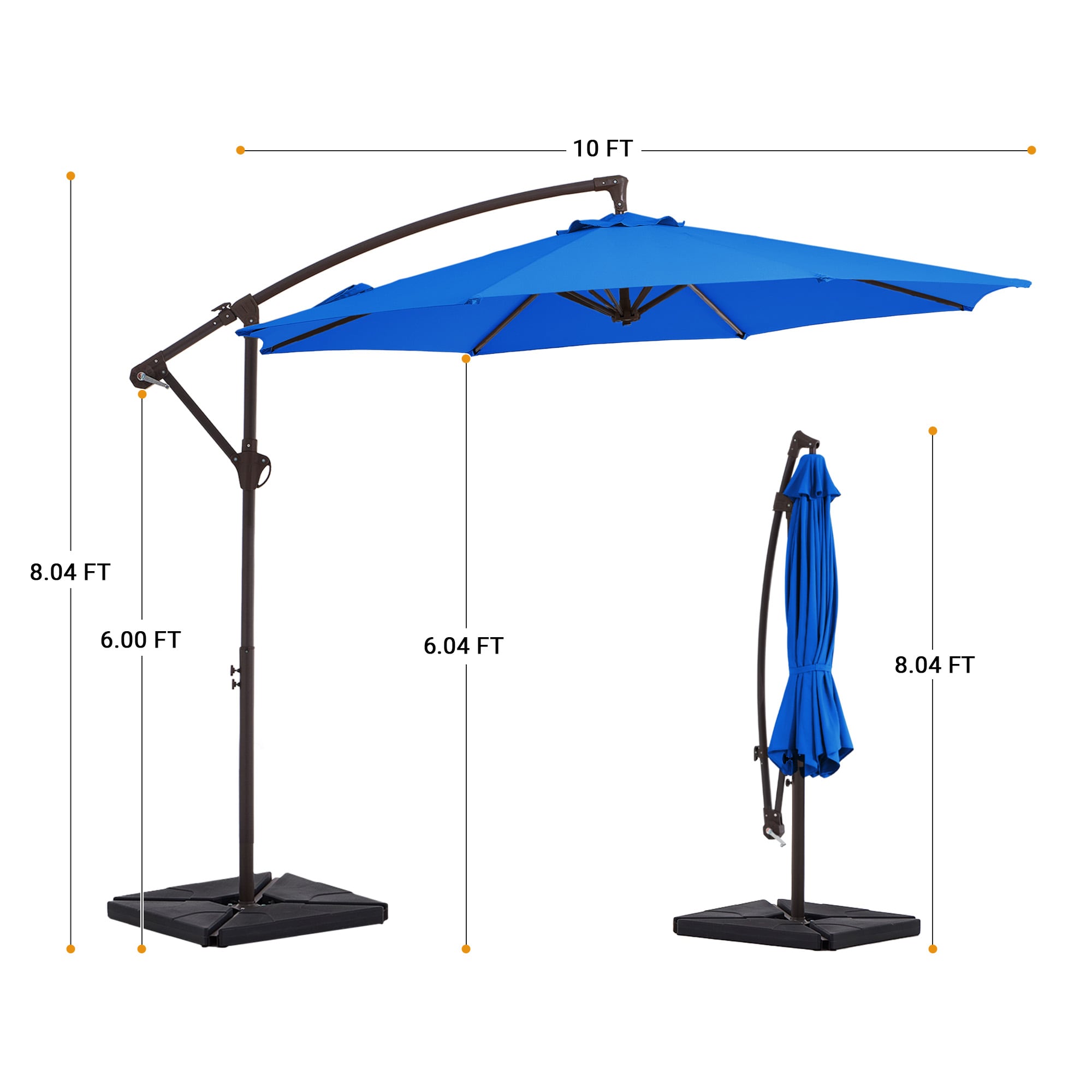 JEAREY EDSCXJS+SD-10FT-AG Umbrellas-2 - View #2