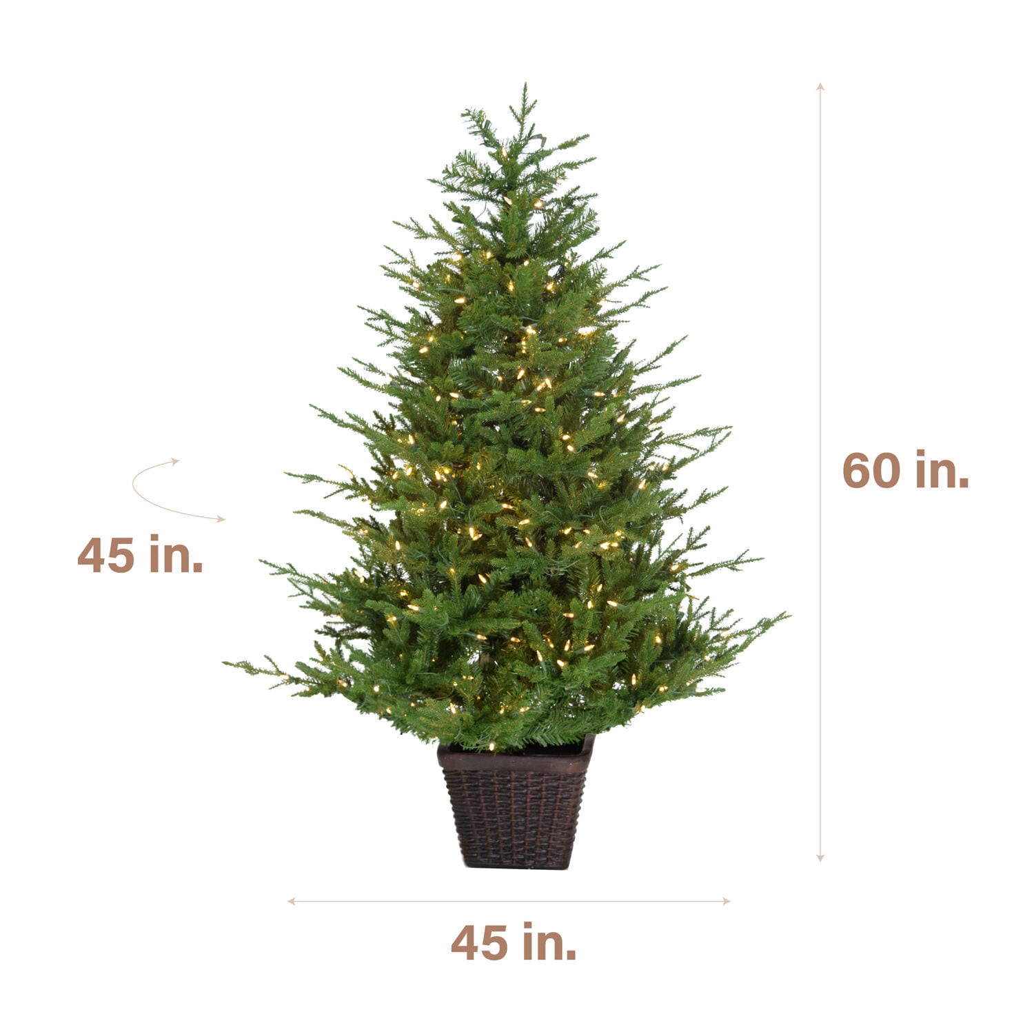 Fraser Hill Farm FFAD060P-5GR Artificial-Christmas-Trees - View #3
