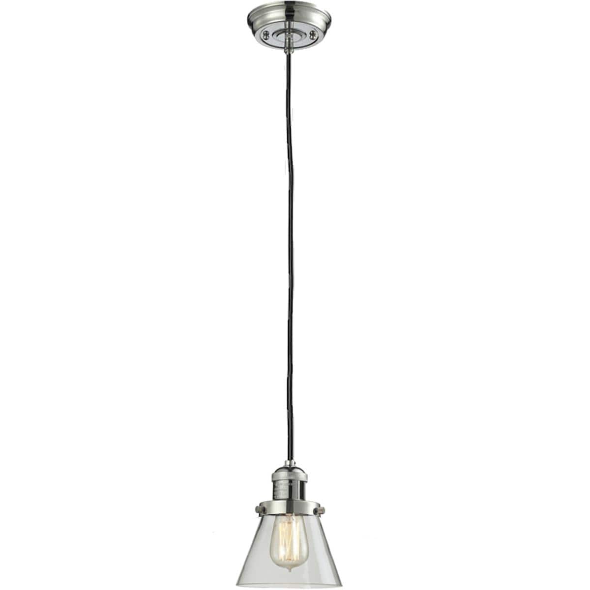 Innovations Lighting 1067152 201C-PN-G62 Franklin Restoration Cone Mini Pendant