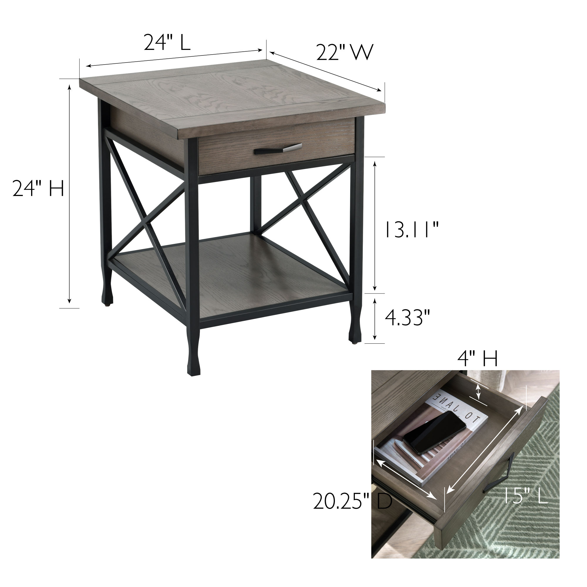 Leick Home 23007 End-Tables - View #3