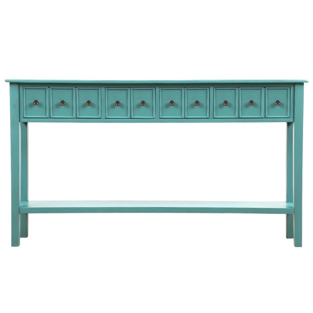 CASAINC TR-WF191870AAC Rustic Mdf Panels Console Table