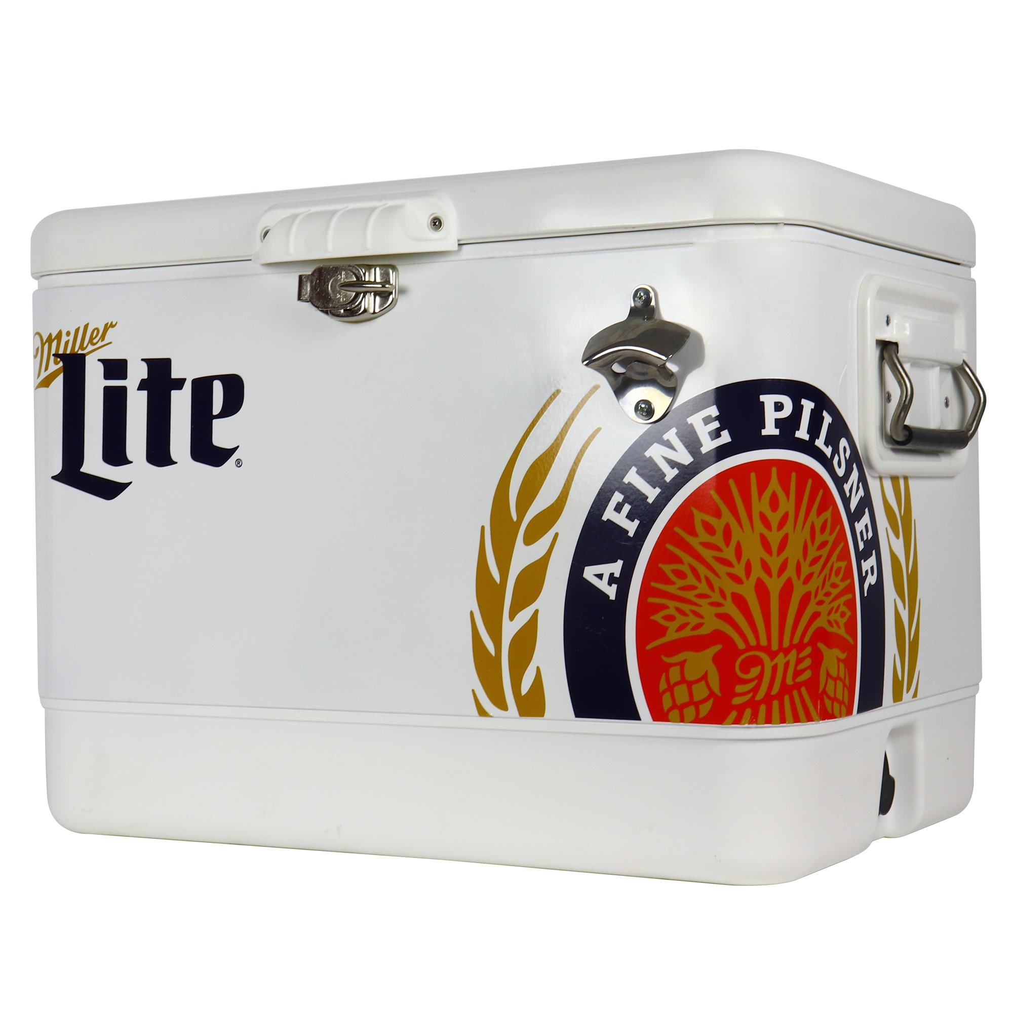Koolatron Portable White, Gray, Silver 14-Quart Insulated Chest Cooler in  the Portable Coolers department at