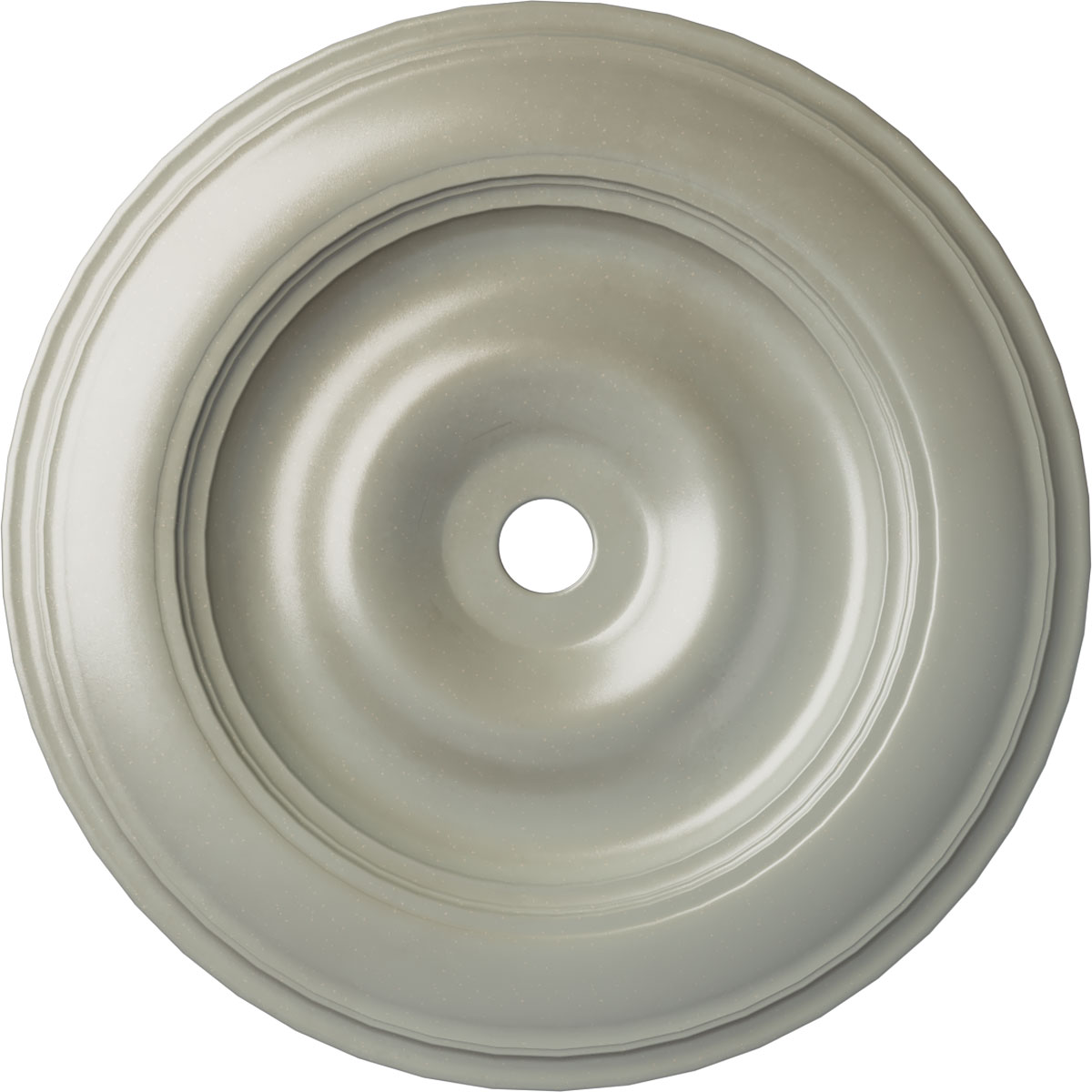 Ekena Millwork CM44CLFCS Classic 44.5-in W x 44.5-in L Painted Flash Copper Polyurethane Whole Ceiling Medallion