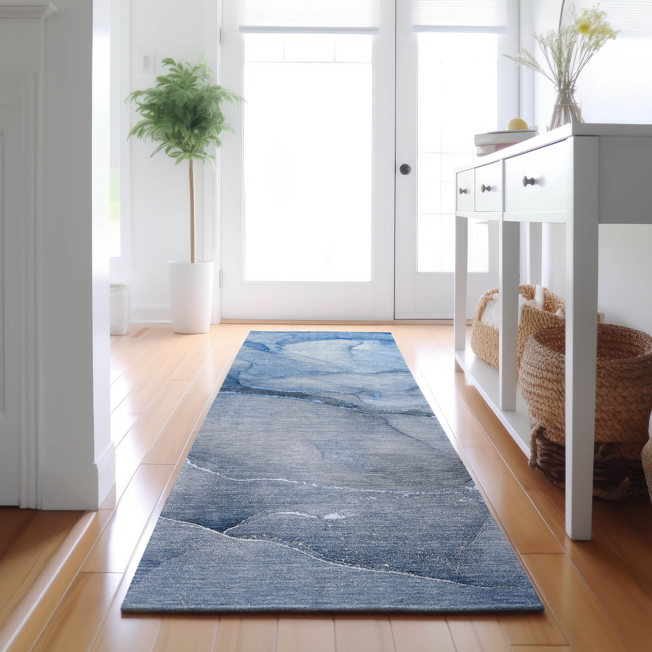 Addison Rugs AMF510BG20X30 Mayfield AMF510BG 2 x 3 (ft) Loomed Polyester Beige Rectangular Indoor Abstract Machine washable Area rug