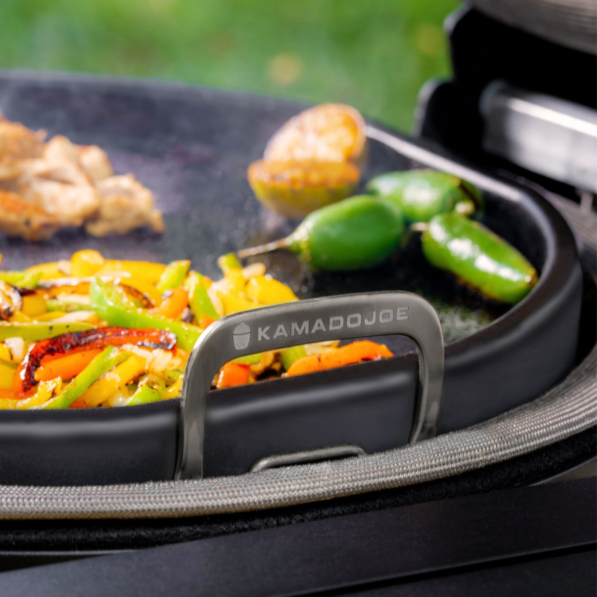 Churrasco BBQ 15 in Round Carbon Steel Griddle Pan