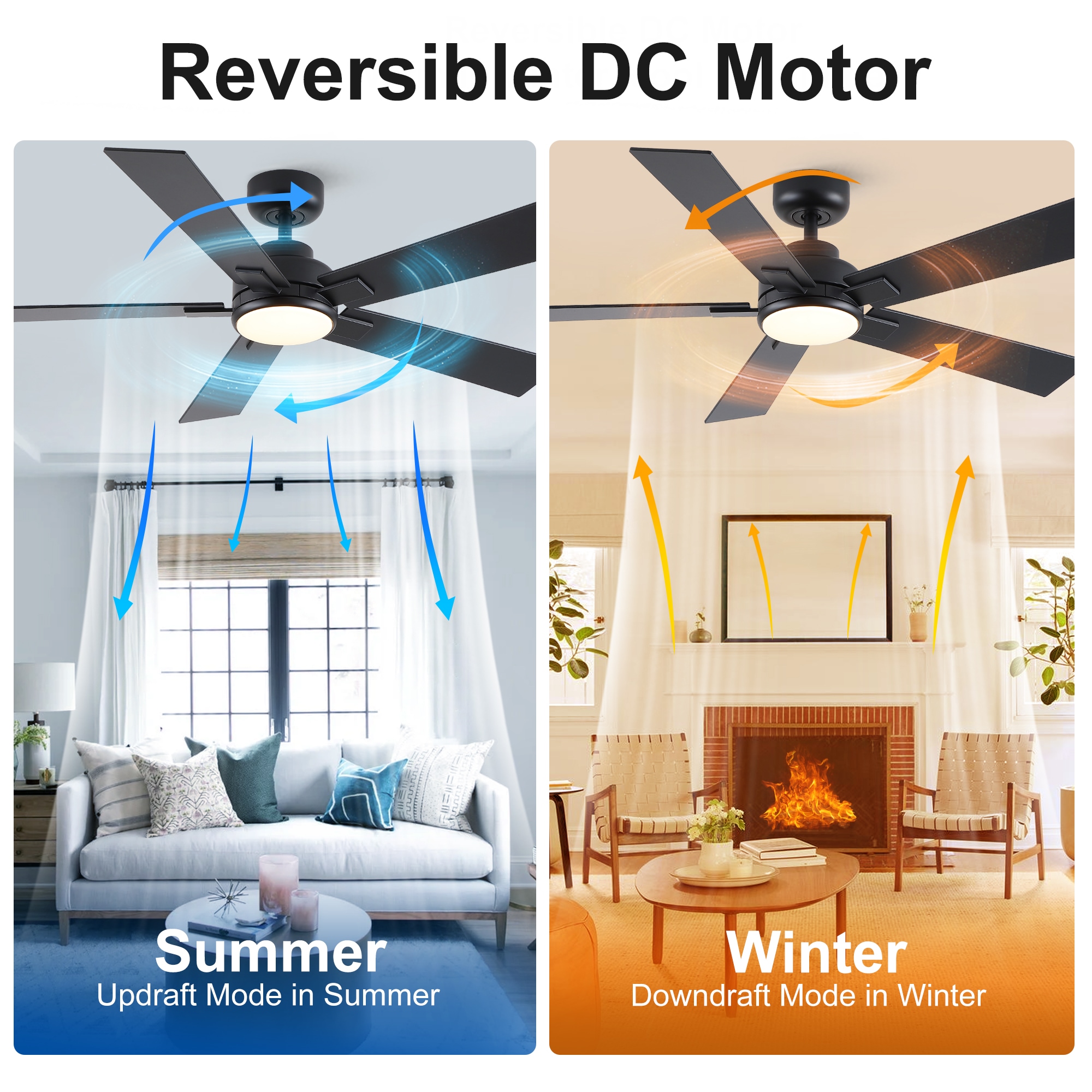 YUHAO 52LSDY1132BK5 Ceiling-Fans - View #14