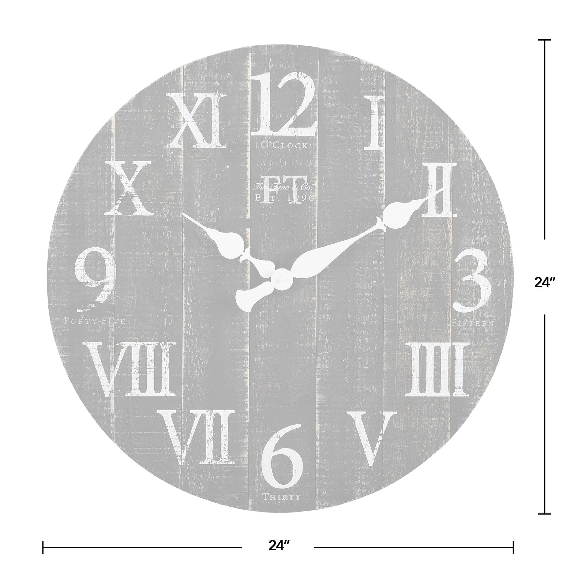 FirsTime 31216 Indoor-Outdoor-Clocks - View #4