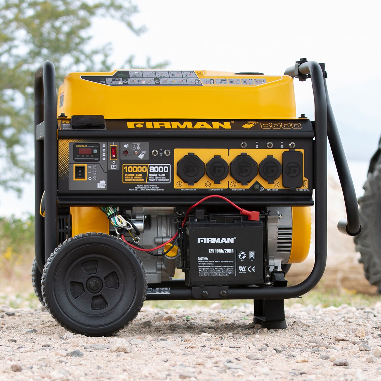 Firman P08004 Portable-Generators - View #2
