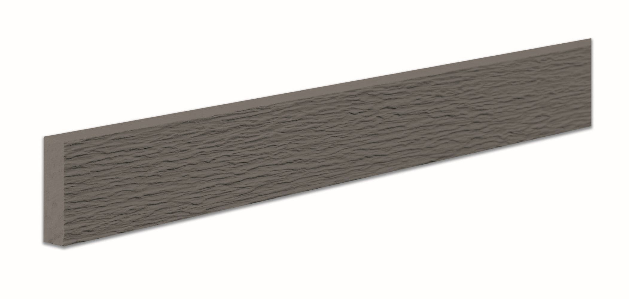 James Hardie 6544434 Statement Collection HZ5 Aged Pewter Fiber Cement Trim Roughsawn 1-in x 7.25-in x 144-in