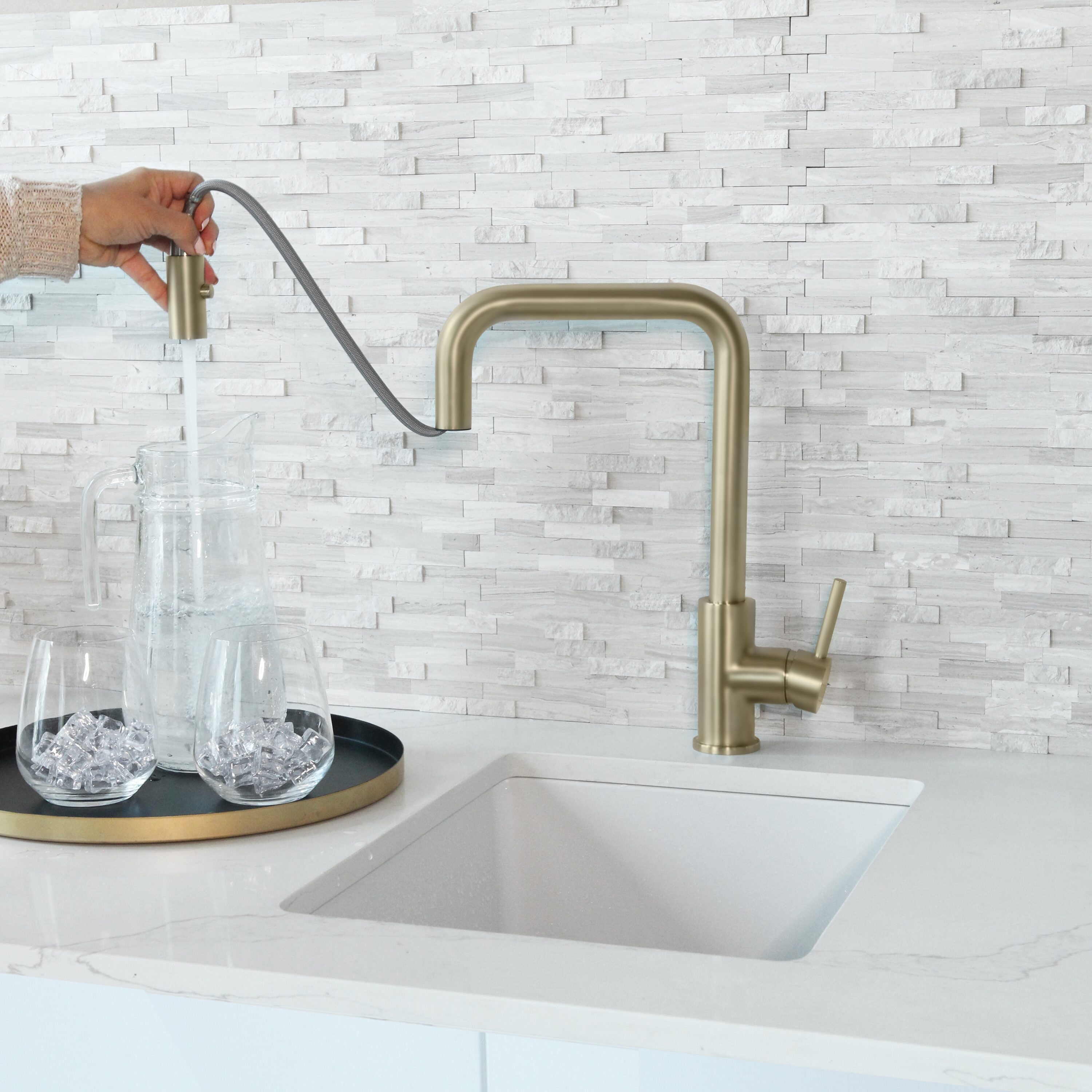 Stylish K-148G Kitchen-Faucets - View #14