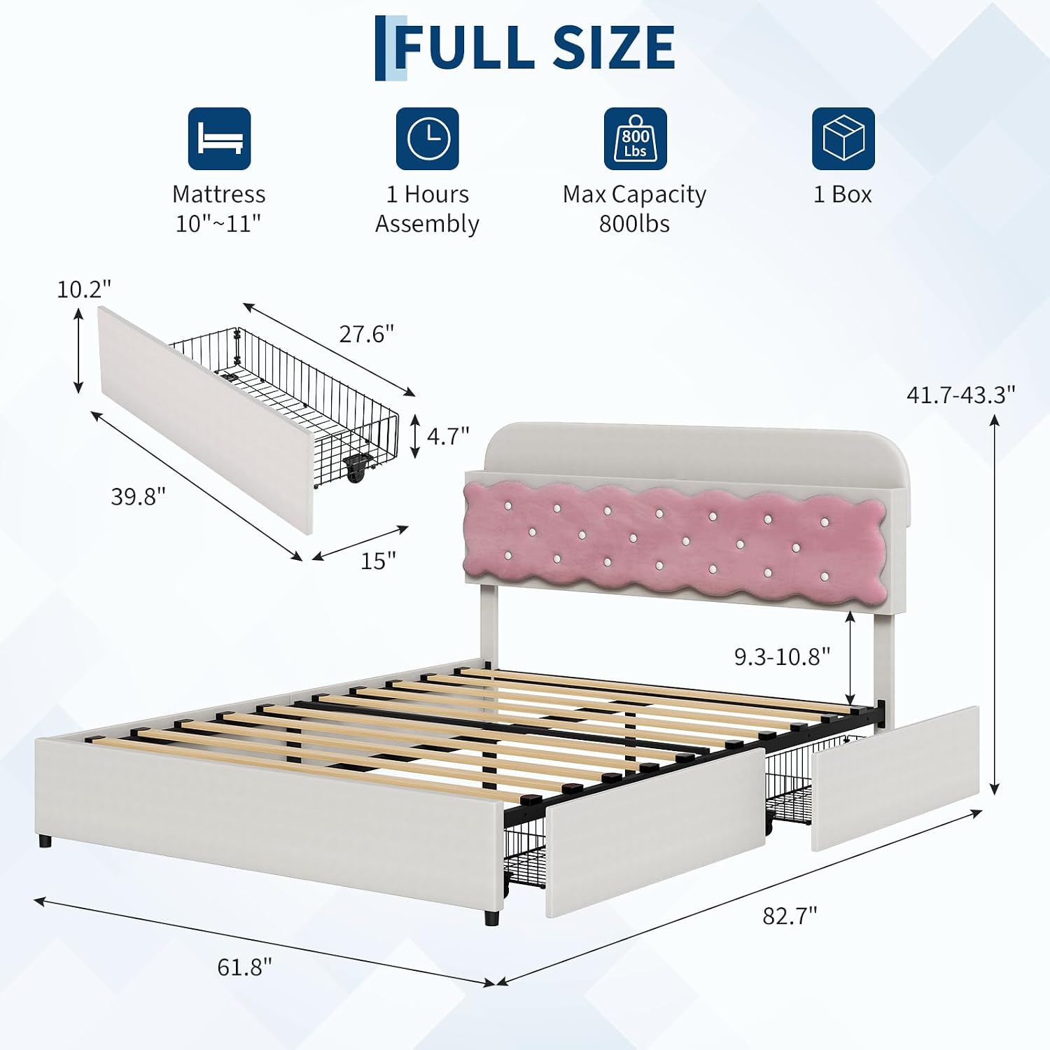 GAOMON CQC-91CMLMXOPHC beds - View #2