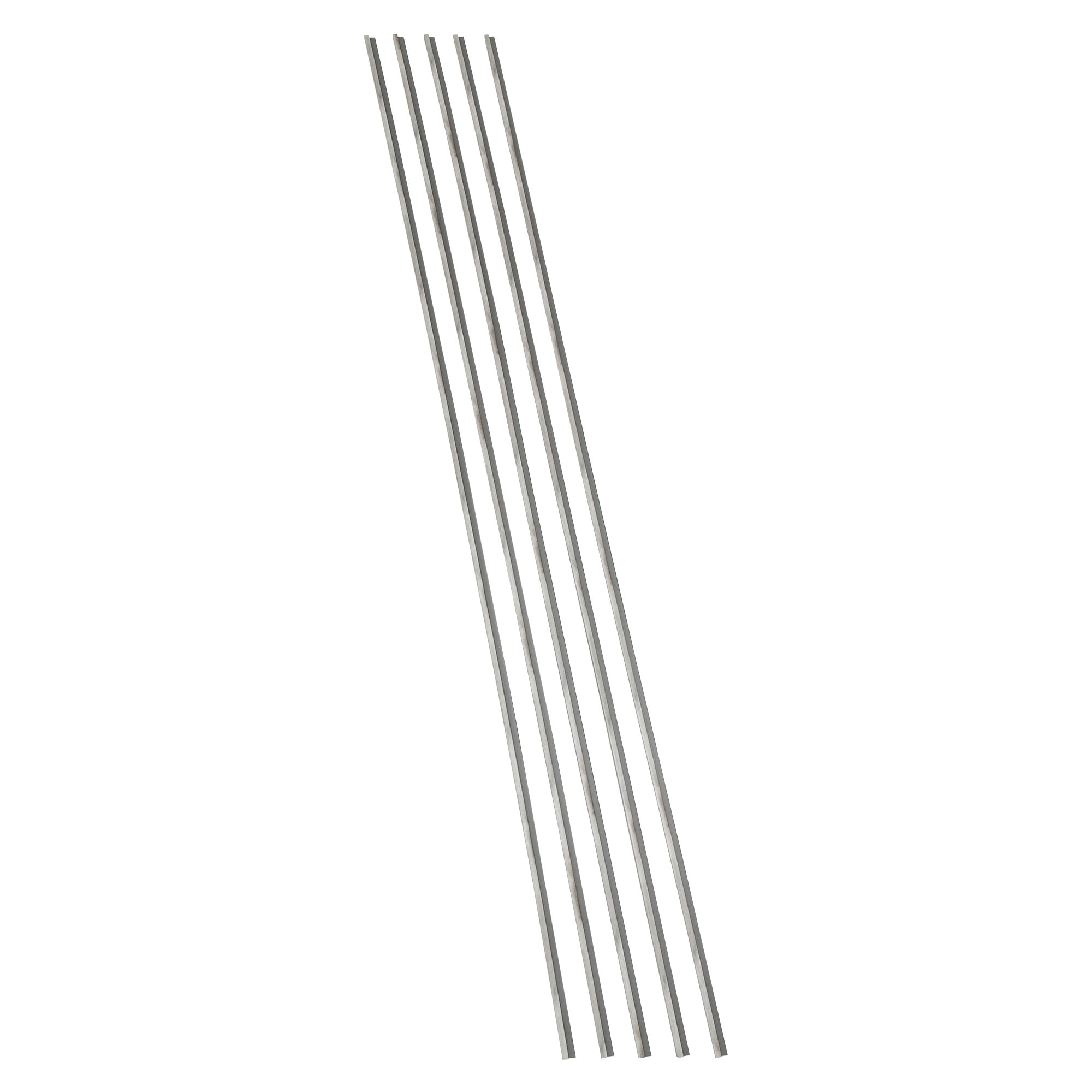 PALISADE 19003PK J Trim 0.9375-in W x 94-in L Louvre Granite PVC J-shape Tile Edge Trim