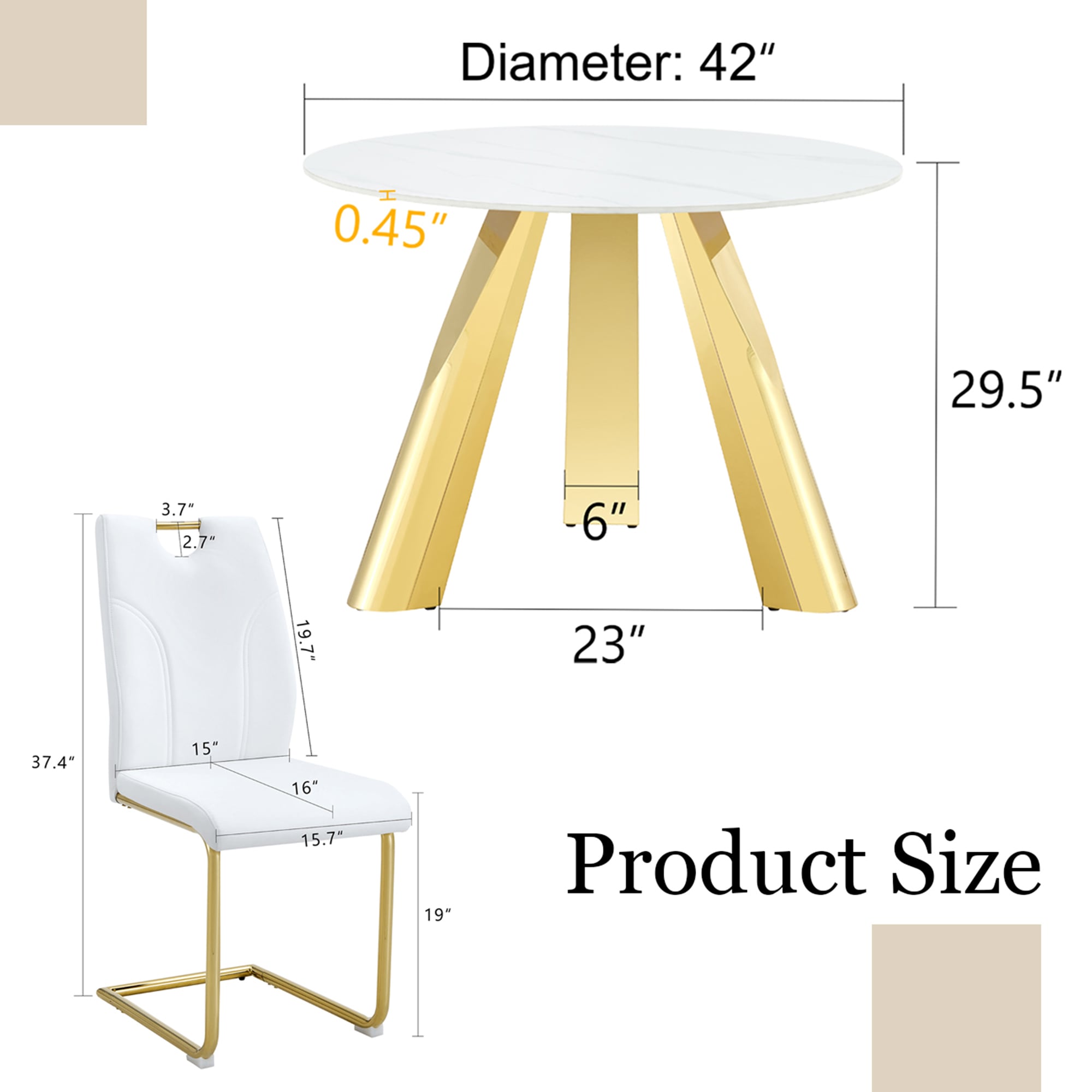 SINOFURN SYA010524GY Dining-Sets - View #10