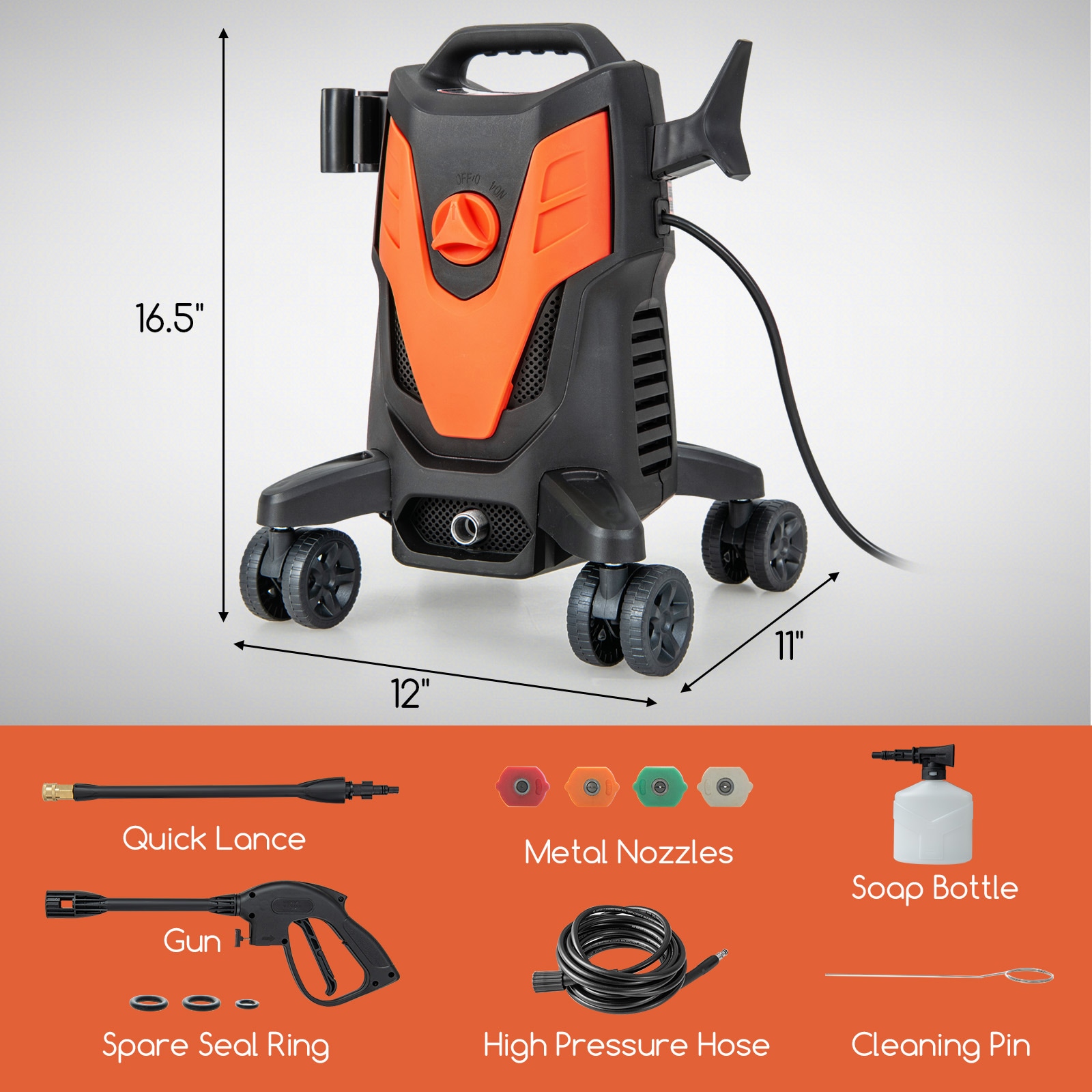 SUGIFT QLLSSGH019 Gas-Pressurewashers - View #3