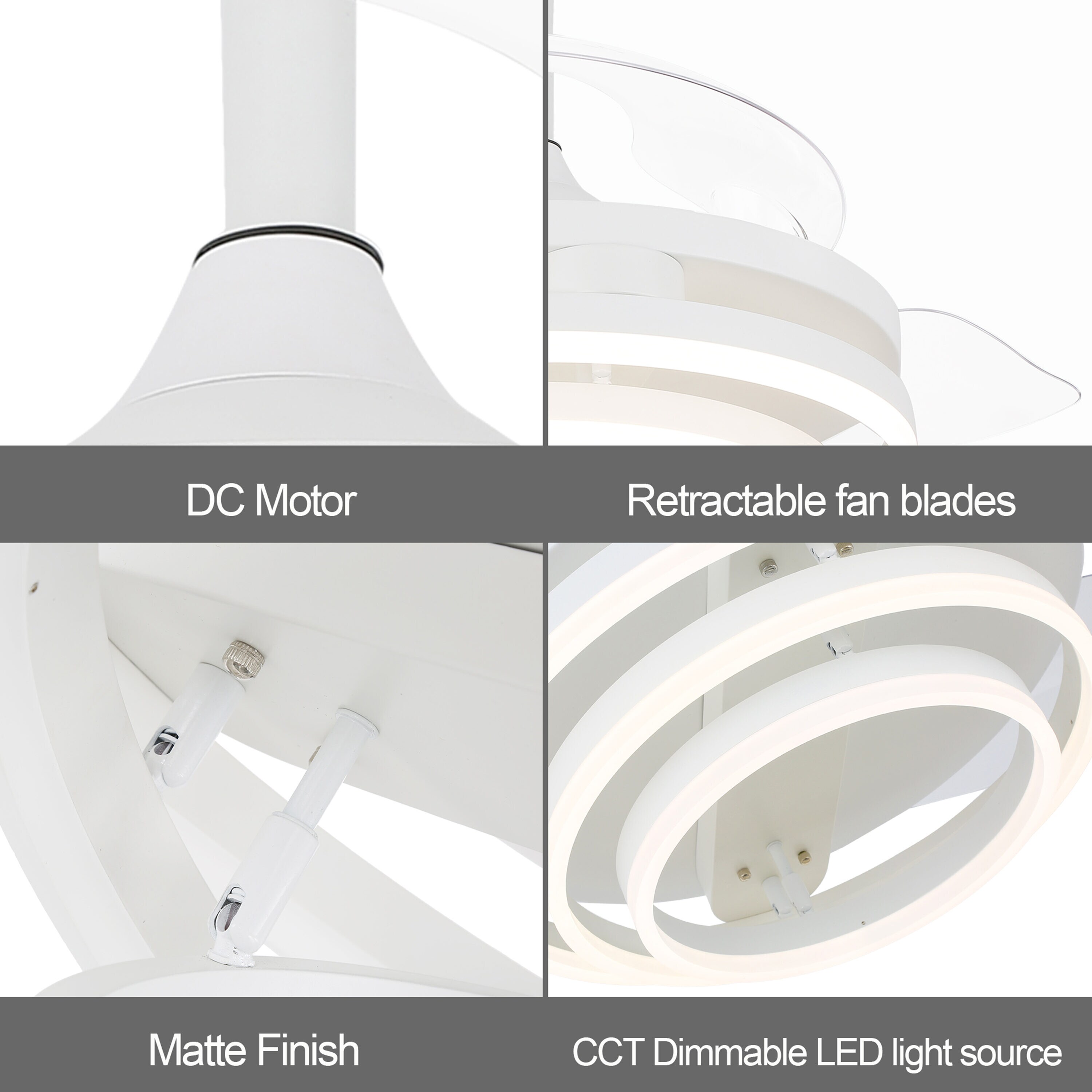 Oaks Decor DC4264-W Ceiling-Fans - View #14