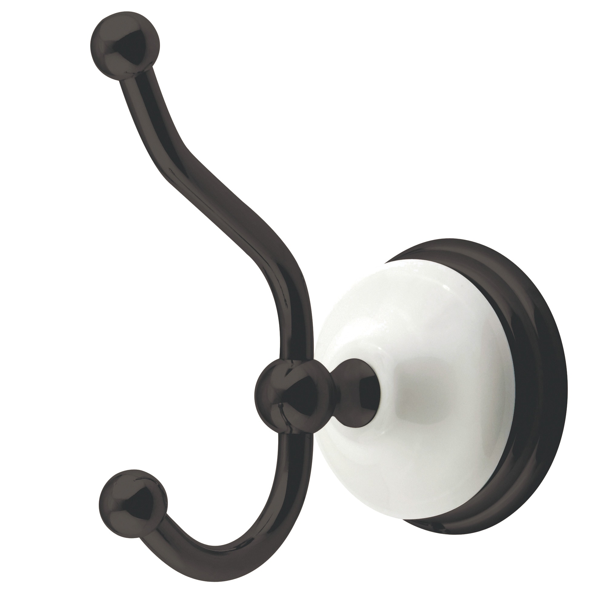 Kingston Brass WLK11175 Victorian Oil-rubbed bronze Double -Hook Wall mount Towel Hook
