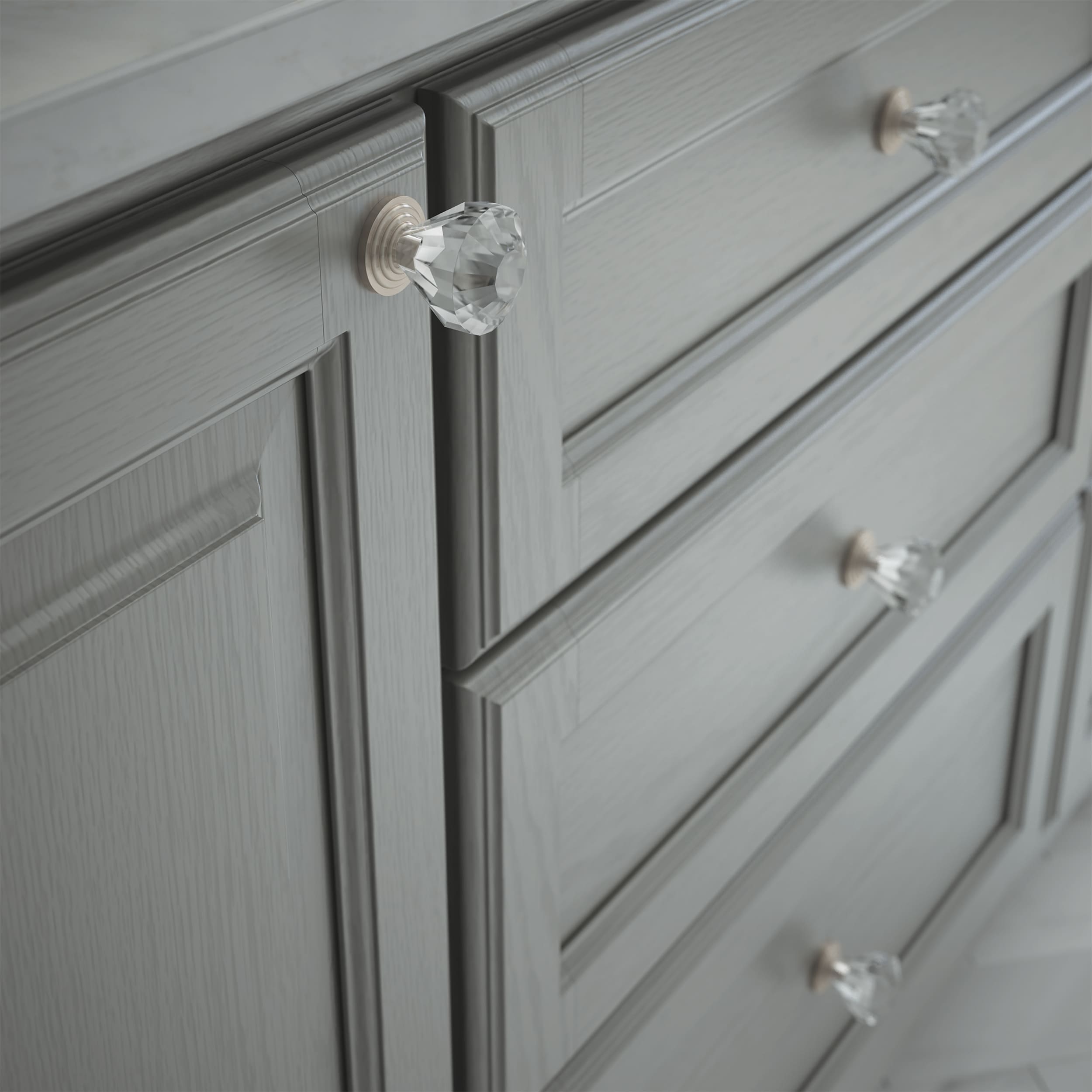 allen + roth P23944W-116-C Cabinet-Knobs - View #2
