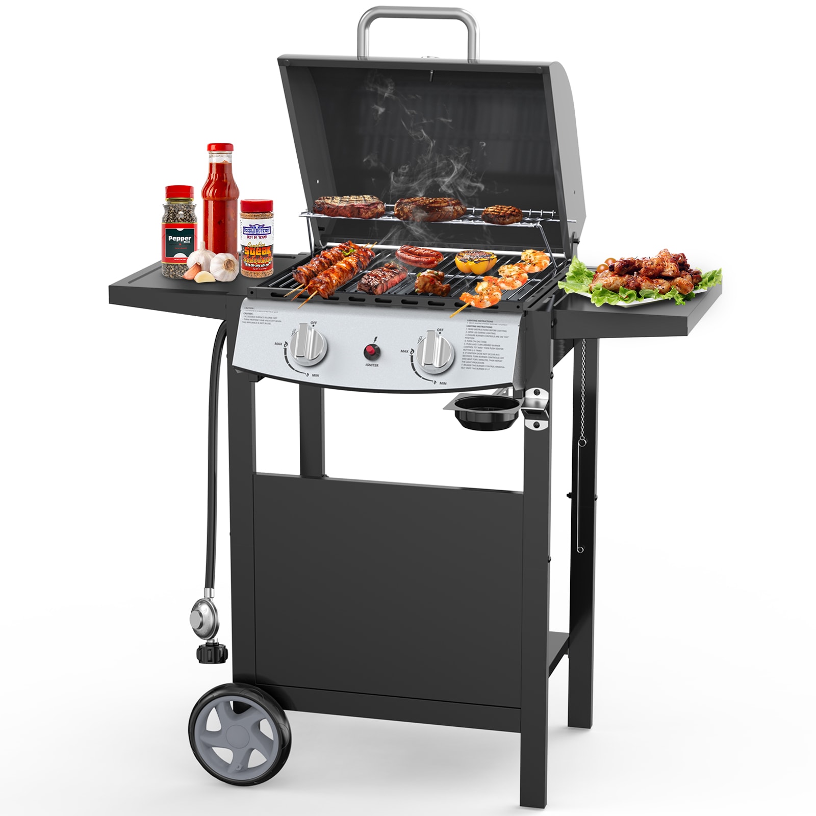 COWSAR LSG8421B Gas-Grill - View #8