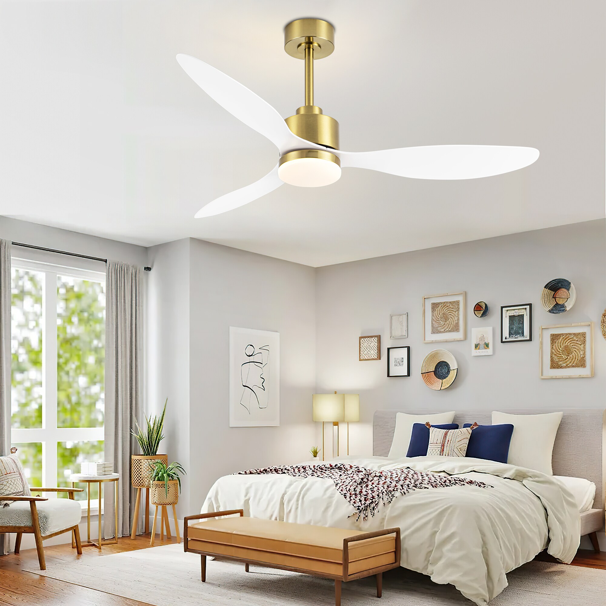 Breezary 30007-WH Ceiling-Fans - View #8