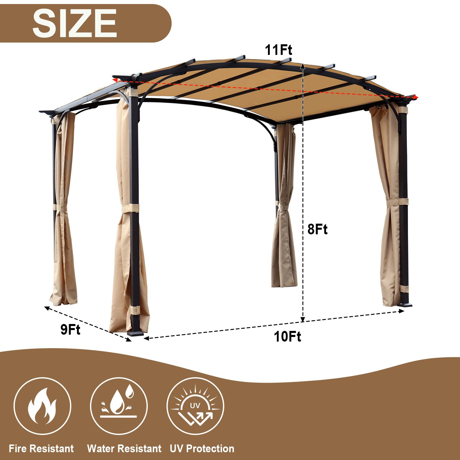 JIMSMAISON BOBYCG01KH Pergolas-2 - View #5