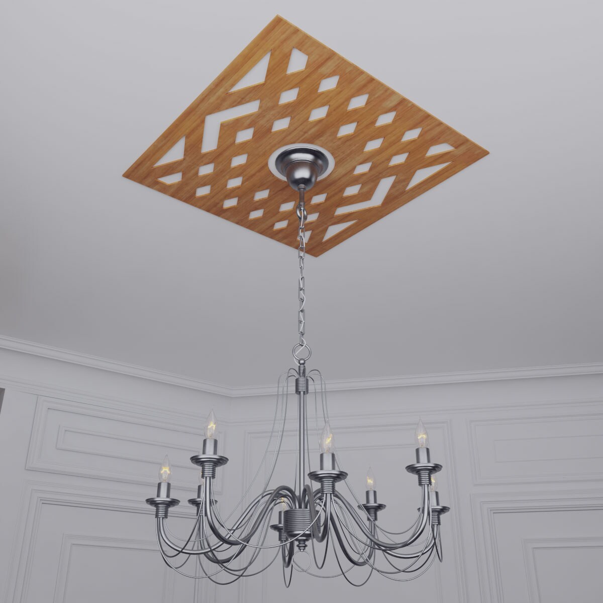 Ekena Millwork CMWP18X18X0250CHCH Ceiling-Medallions - View #16