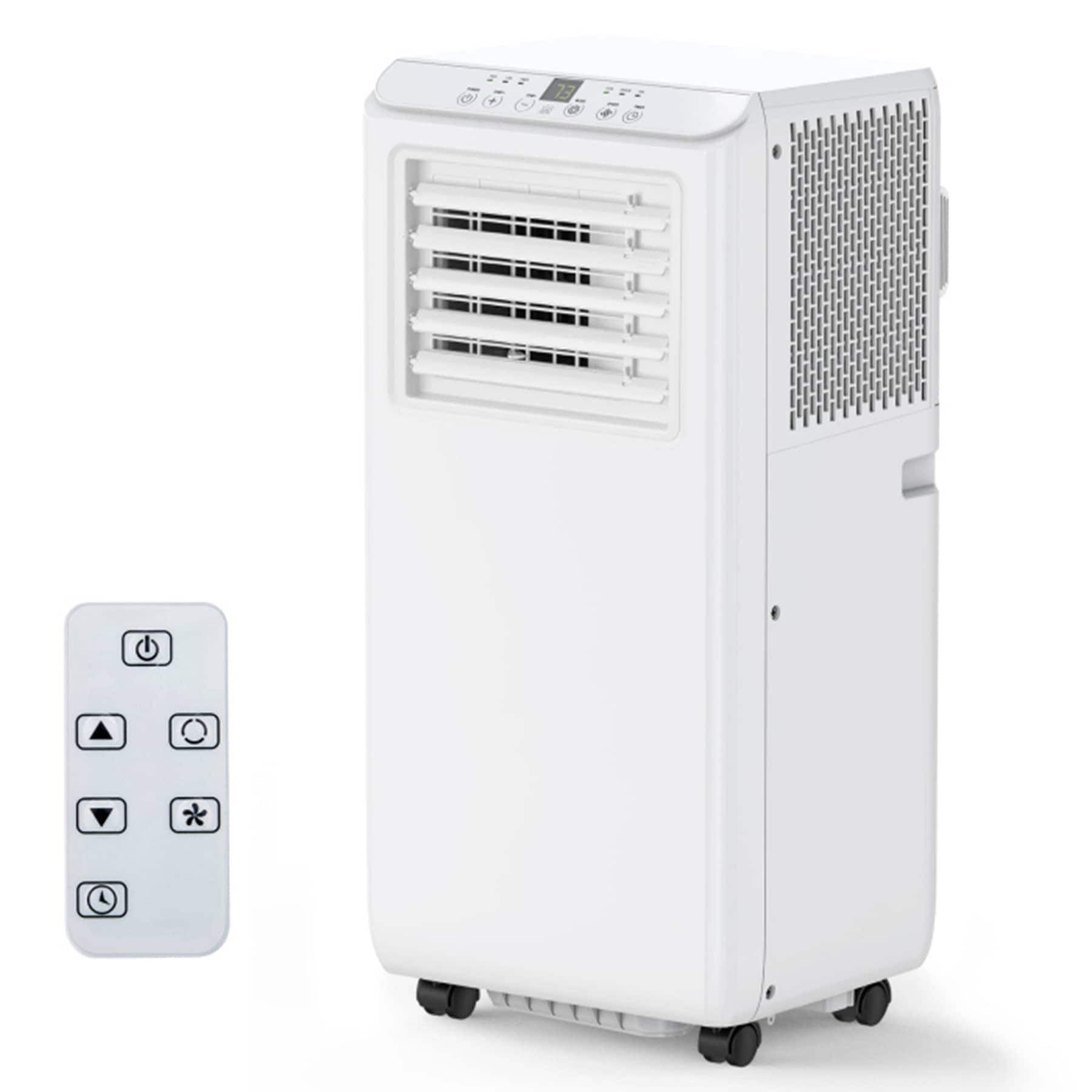 WhizMax LSTY00PHO-10G024Q2 5000 BTU DOE 115 Voltage Portable Air Conditioner with Remote Control Included Cools 350 Sq. Ft.
