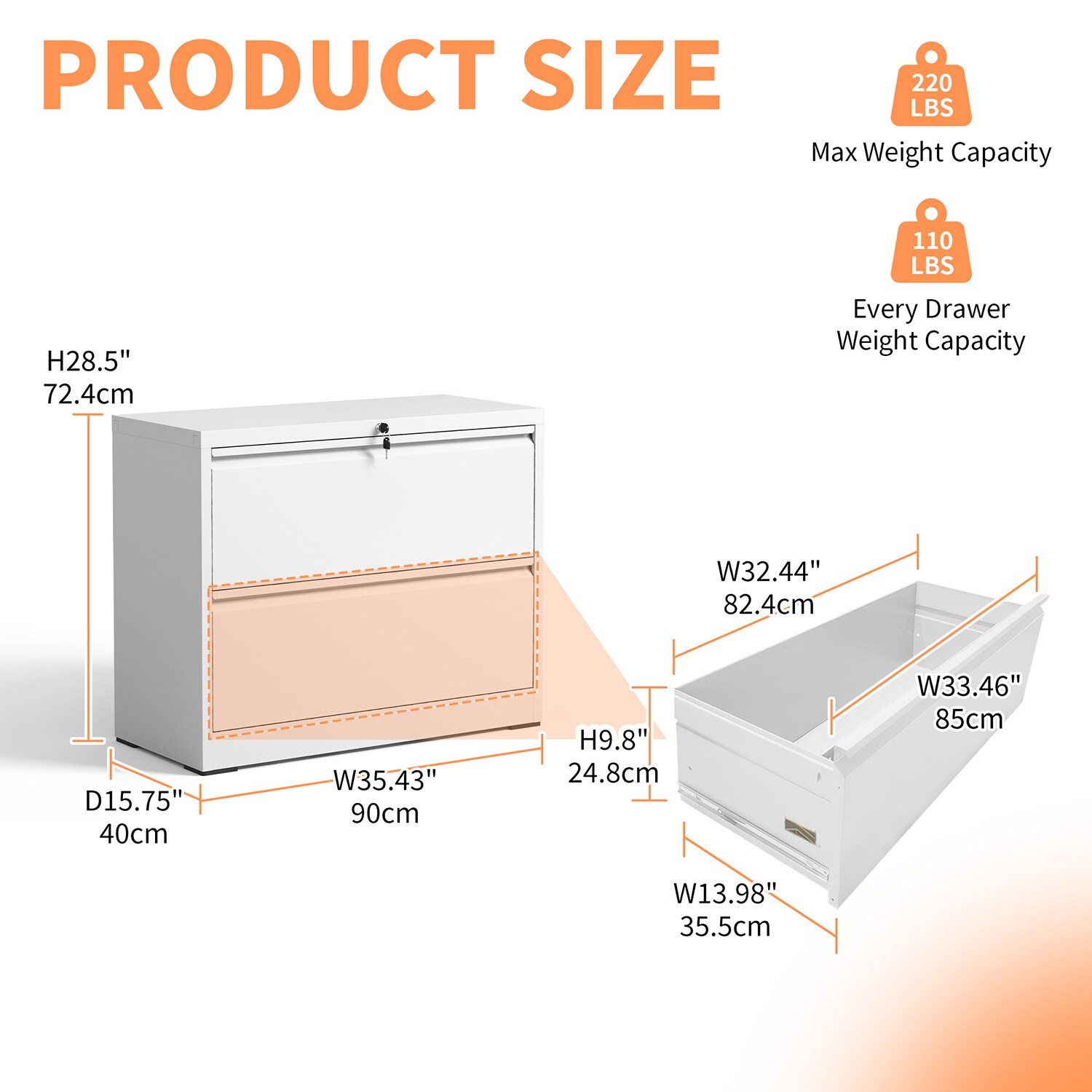 Mondawe MO-HW66706WH Filing-Cabinets - View #14