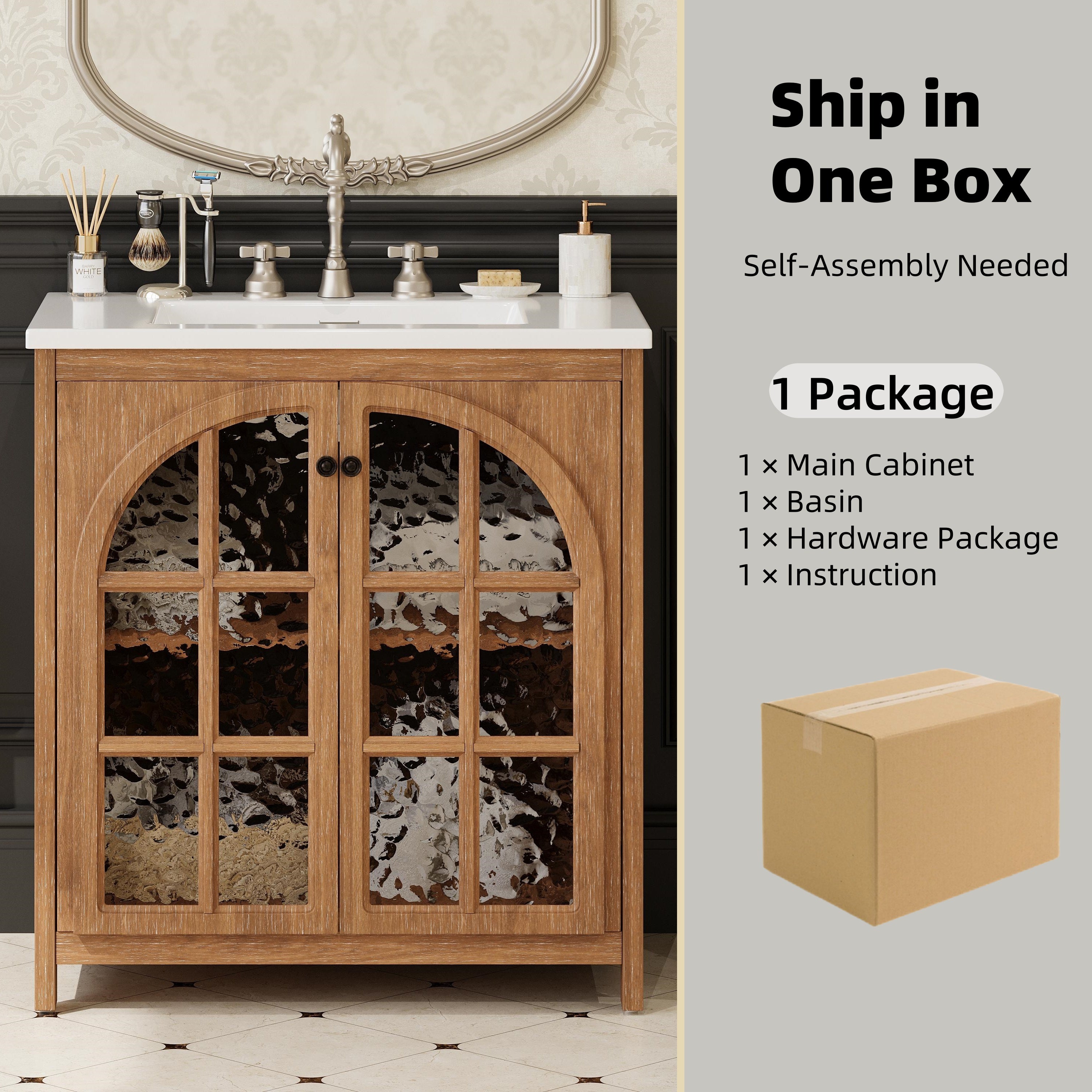 Boyel Living BL-NE-9512N Bath-Vanity-Combo - View #4