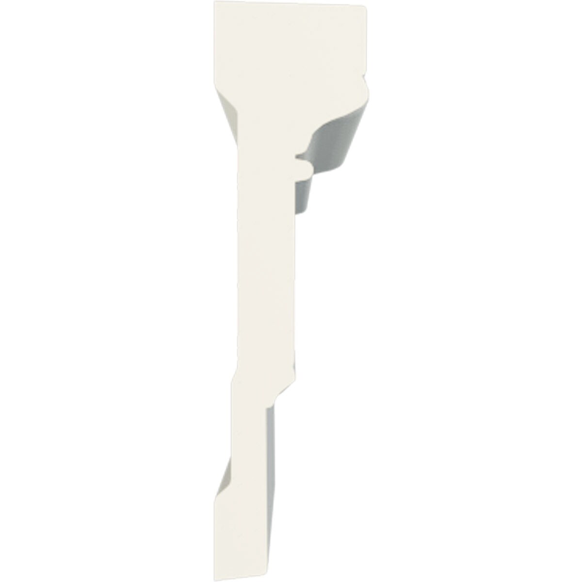 Ekena Millwork CHA06X02AC-CASE-2 Chair-Rail-Moulding - View #3