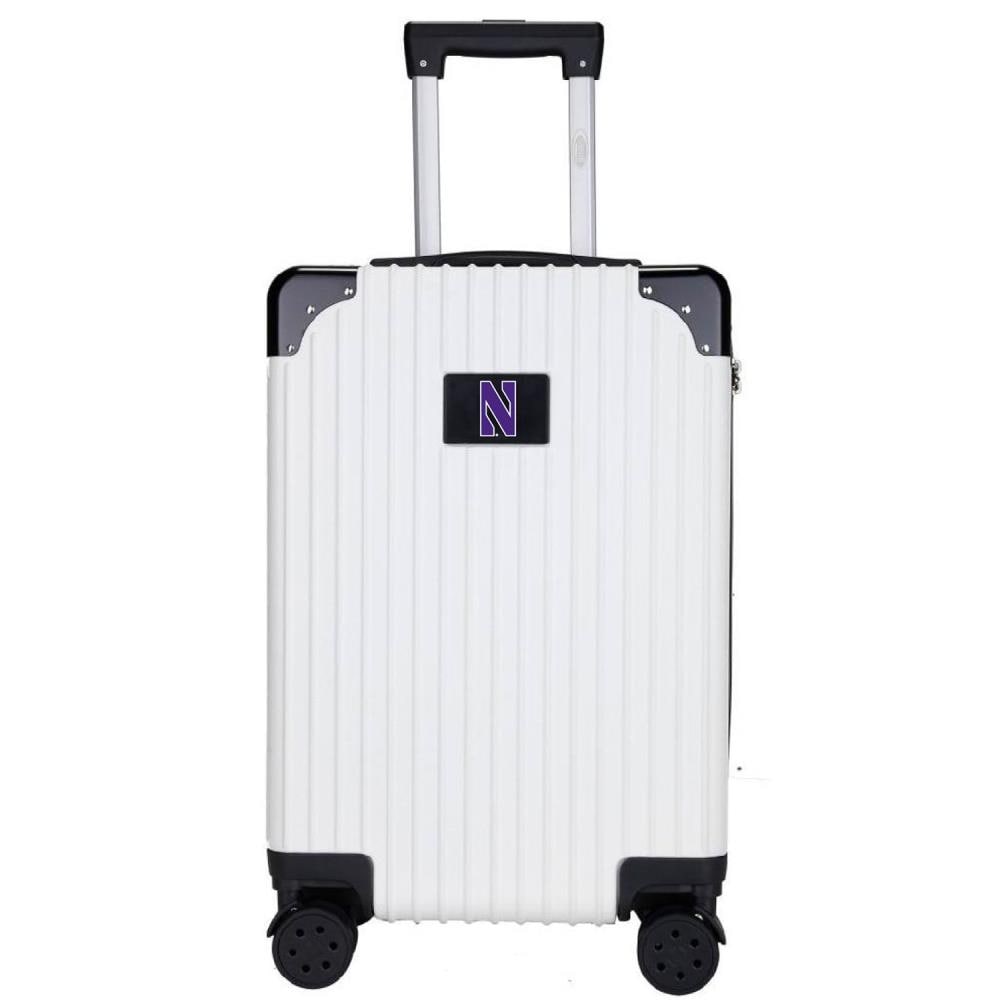 Mojo Licensing CLNWL210_WHITE 23.75 X 15.5 X 9.75 White Polycarbonate Hardshell Carry-on Bag (1-Bag)