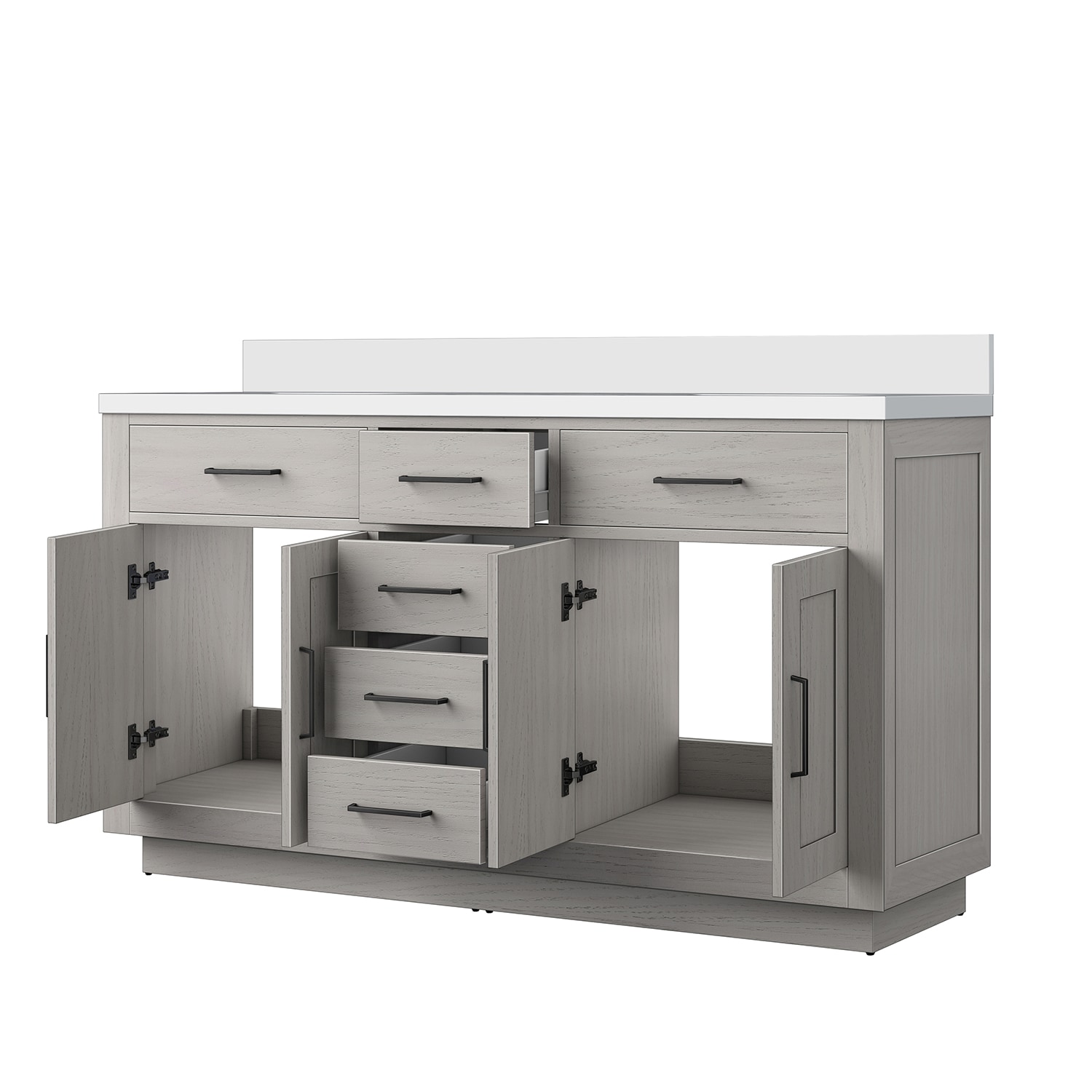 Lexora LVGI60DM300 Bath-Vanity-Combo - View #3