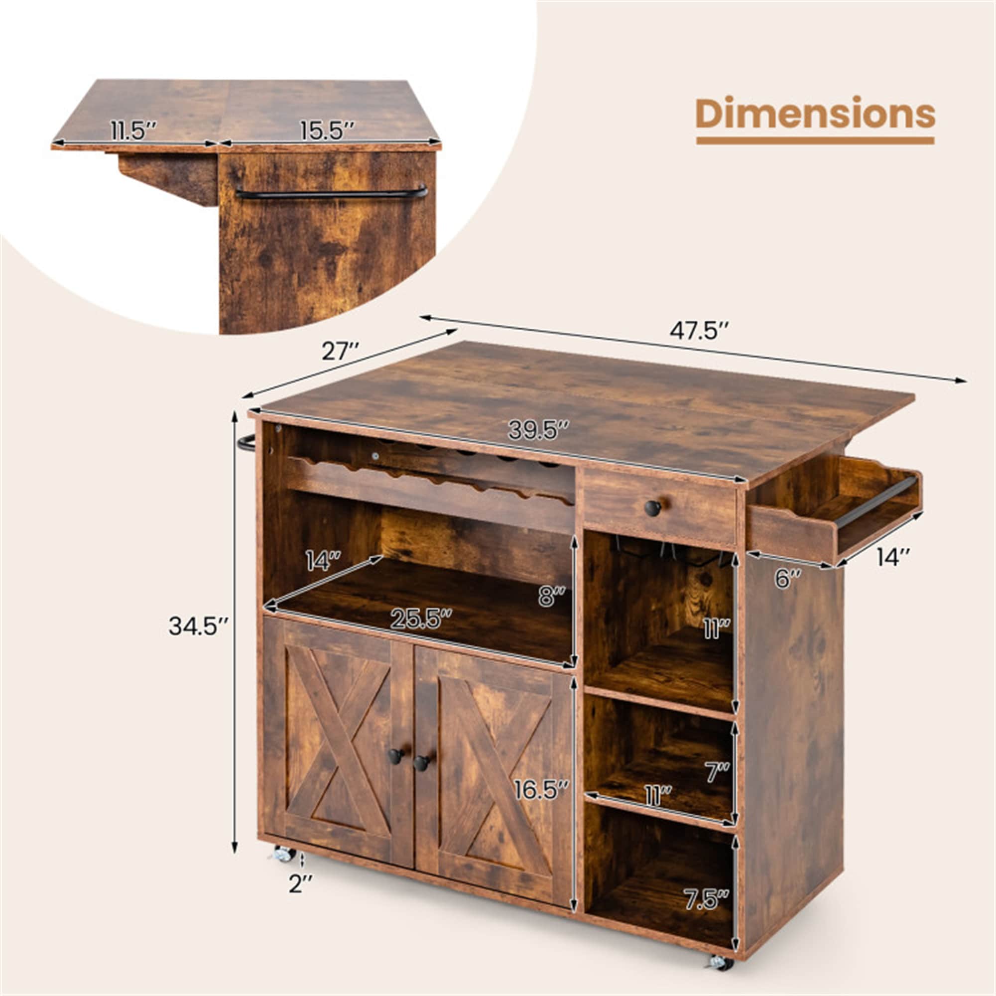 BABOOM BOM-9362AAG-OR Kitchen-Furniture - View #6