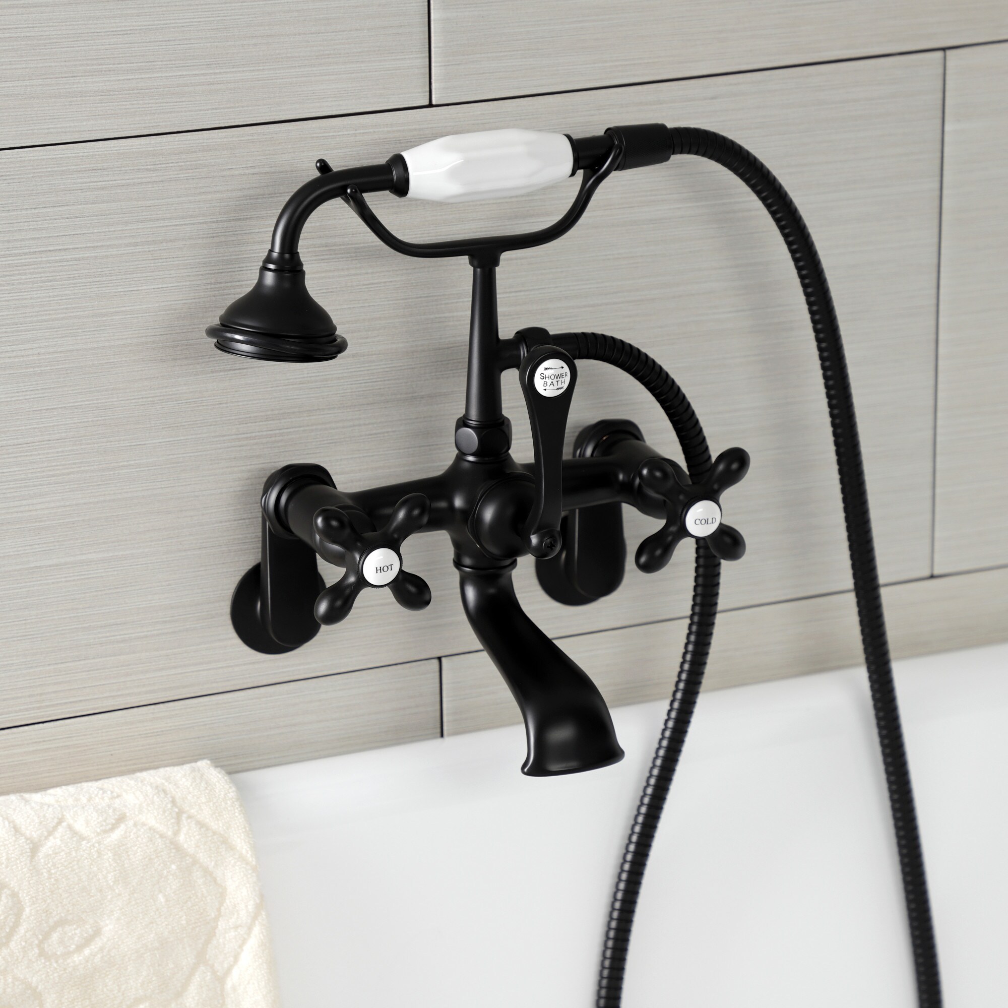 Kingston Brass WLAE57T0 Roman-Tub-Faucets - View #4