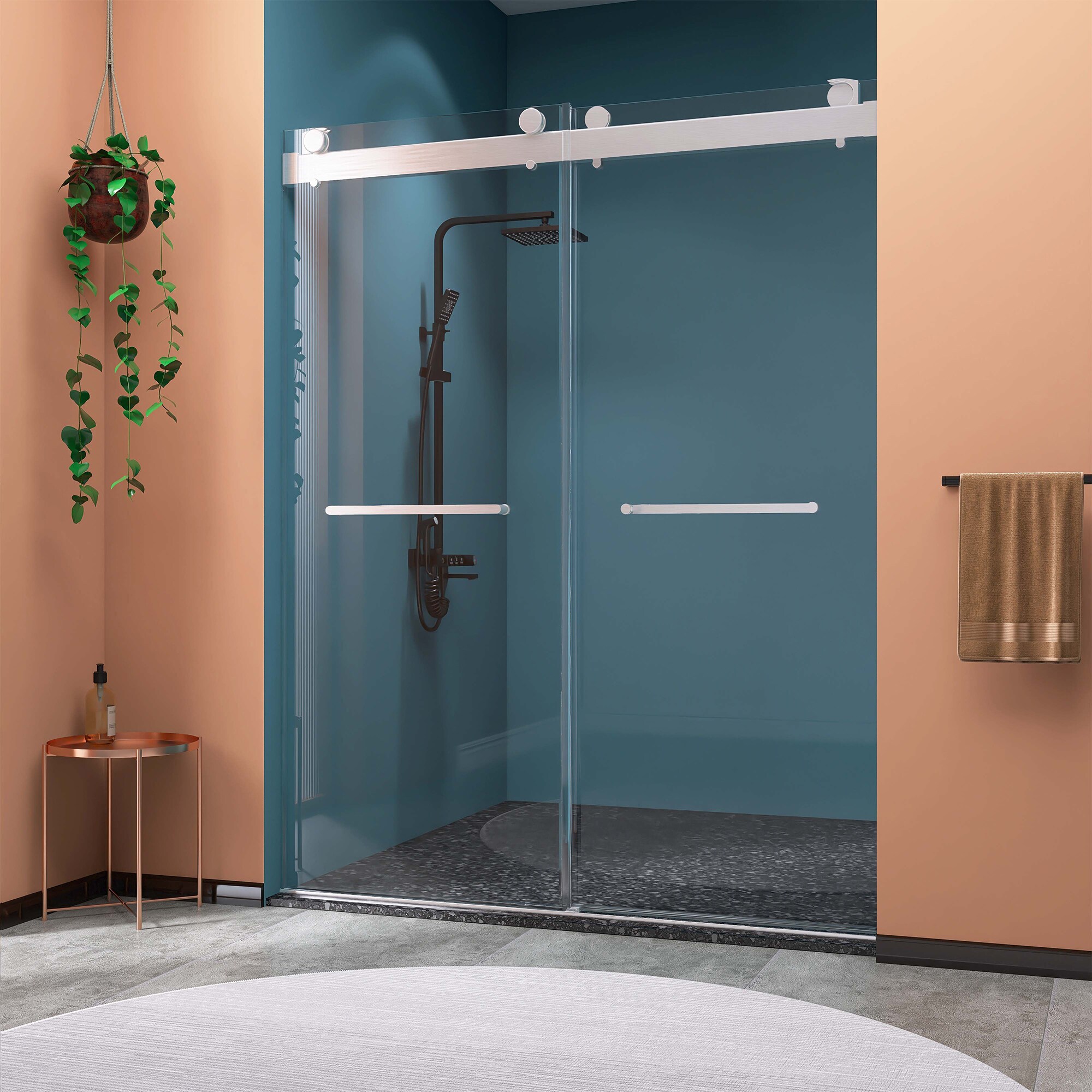 WELLFOR QPZ-TM26235 Shower-Doors - View #2