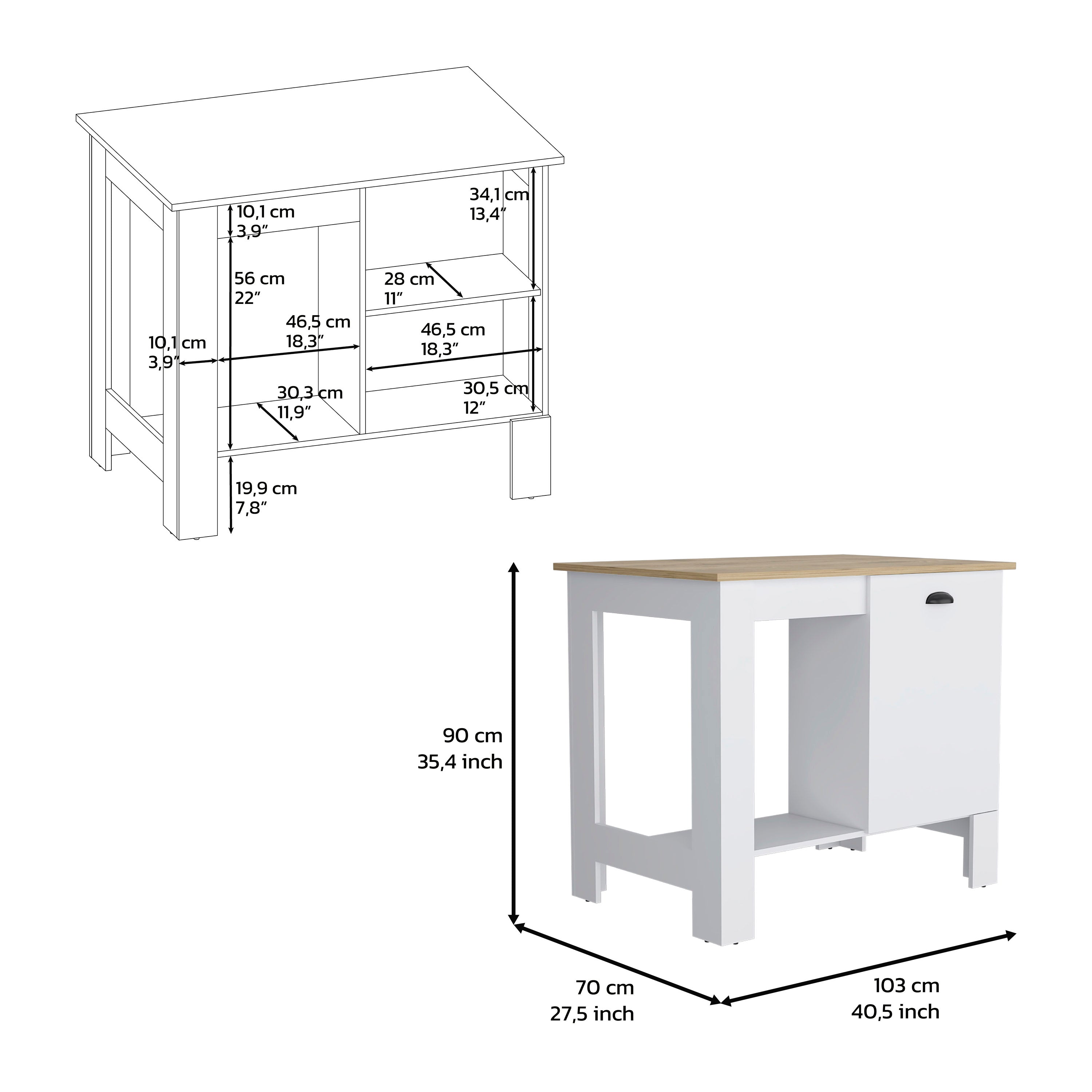 Watnature ZGK0Y1Z8X6J7 Kitchen-Furniture - View #11