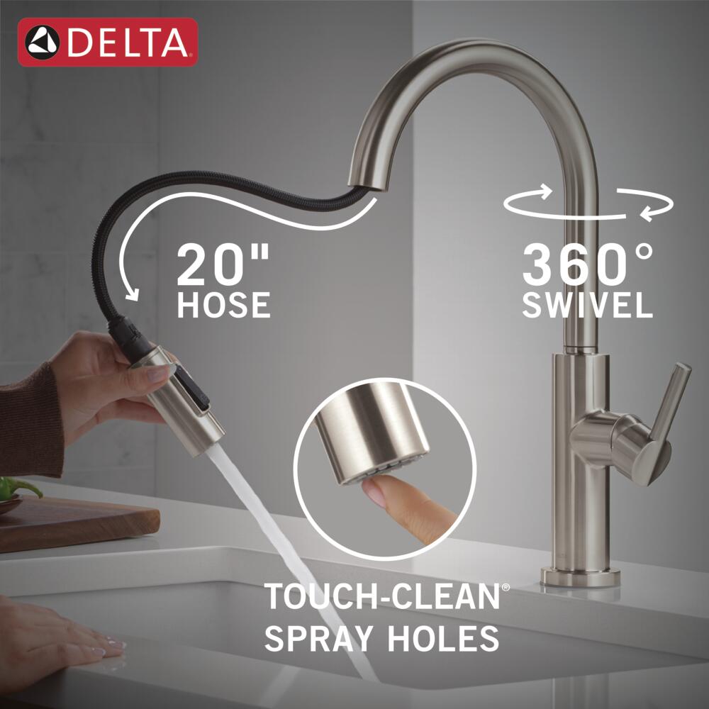 Delta 19867LF-SS Kitchen-Faucets - View #8