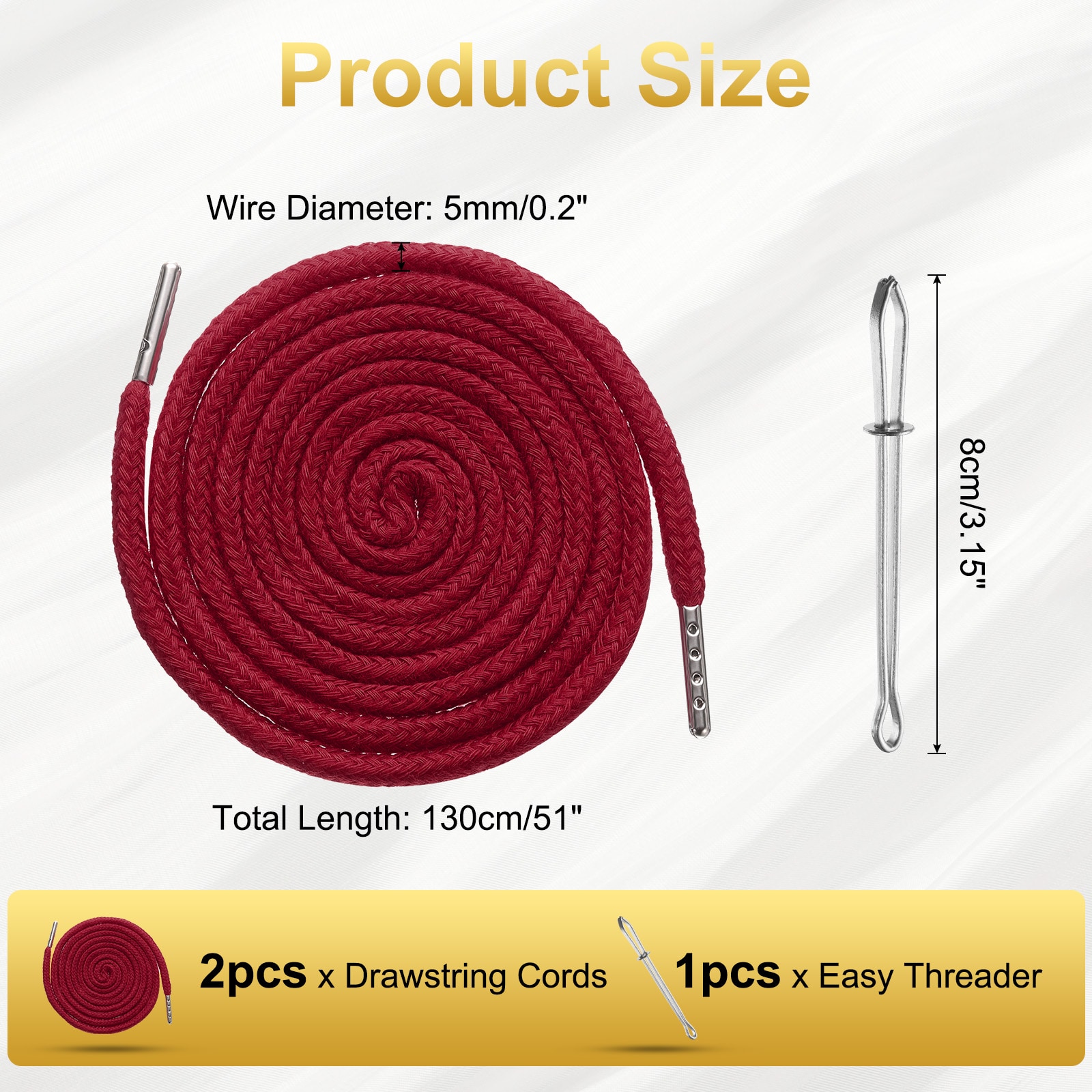 Unique Bargains S26042400UX3478 String-Twine - View #2