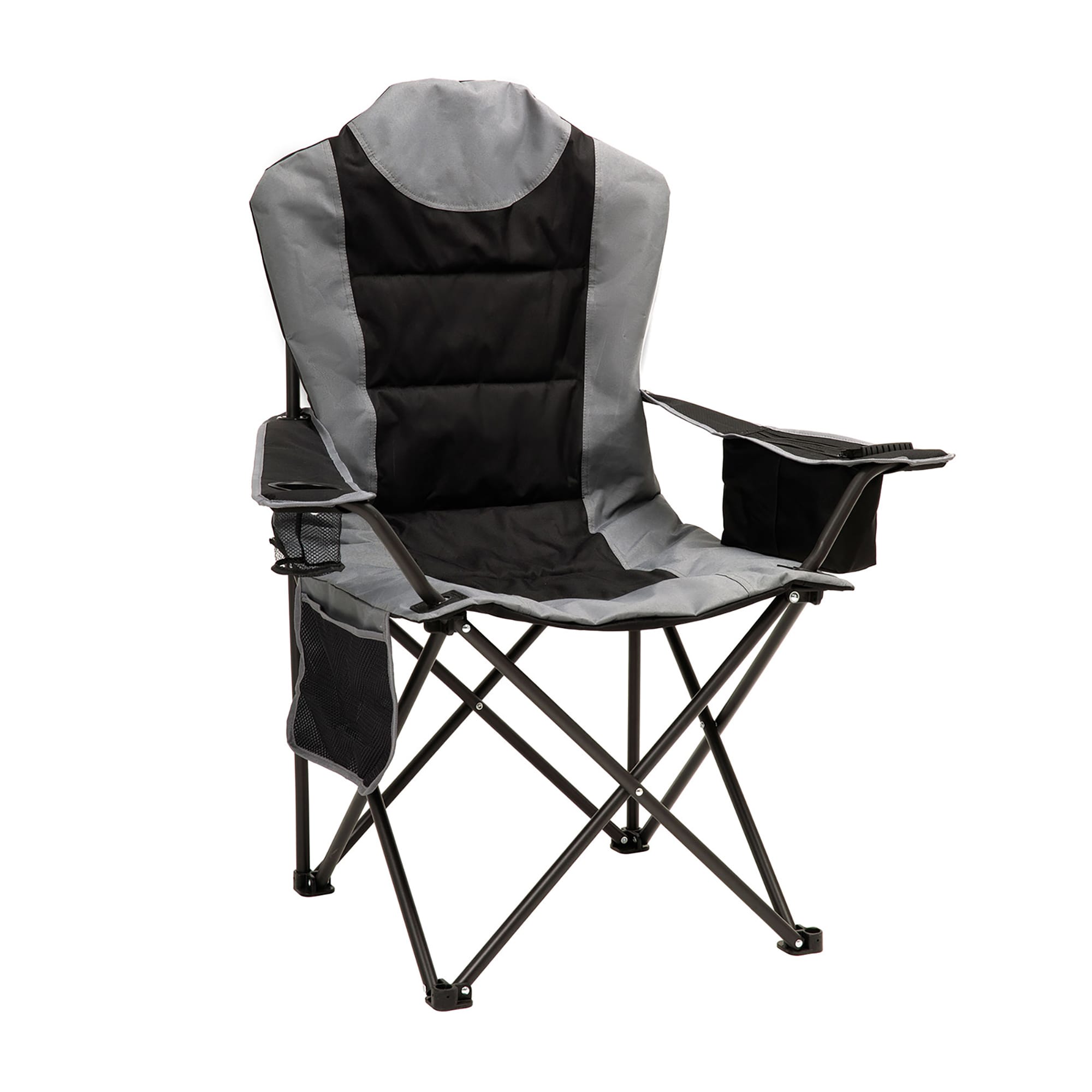 Clihome CL-CCAC2448XGY1 Polyester Gray Folding Beach chair