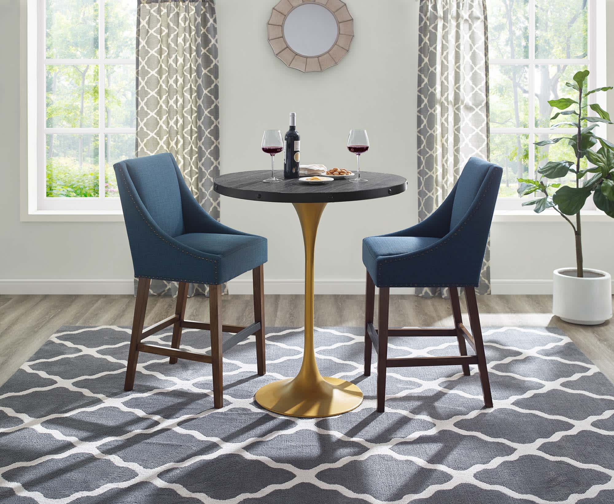 Modway EEI-3593-BLK-GLD Dining-Tables - View #3
